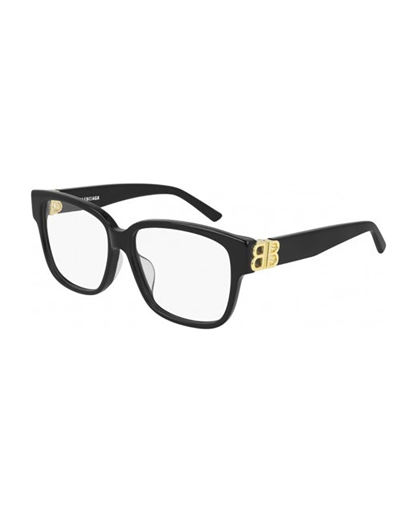 Balenciaga Eyewear BB0104O Eyewear - Black Gold Transparen