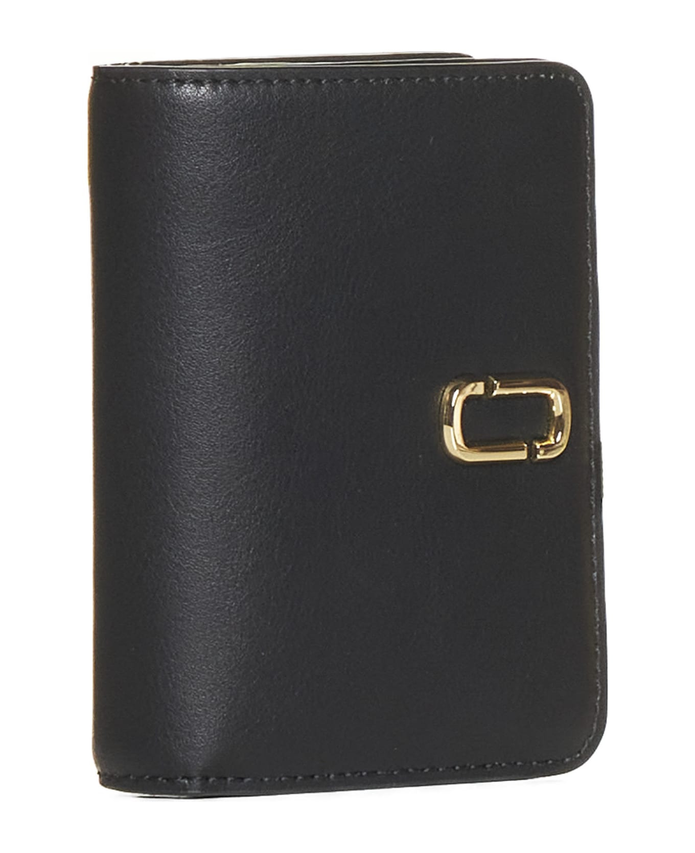 Marc Jacobs 'the Mini Compact ' Leather Wallet - Black