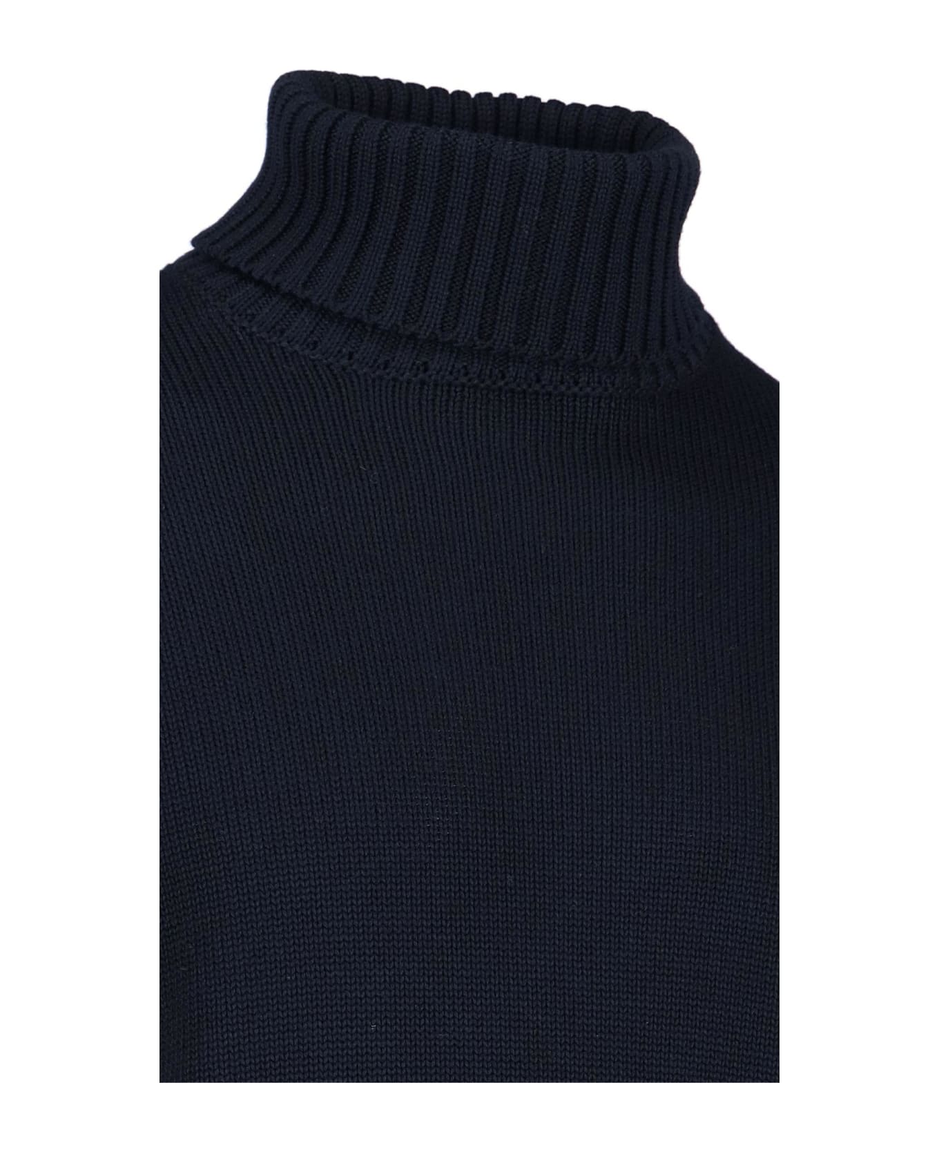 Zanone Classic Sweater - Blu ニットウェア