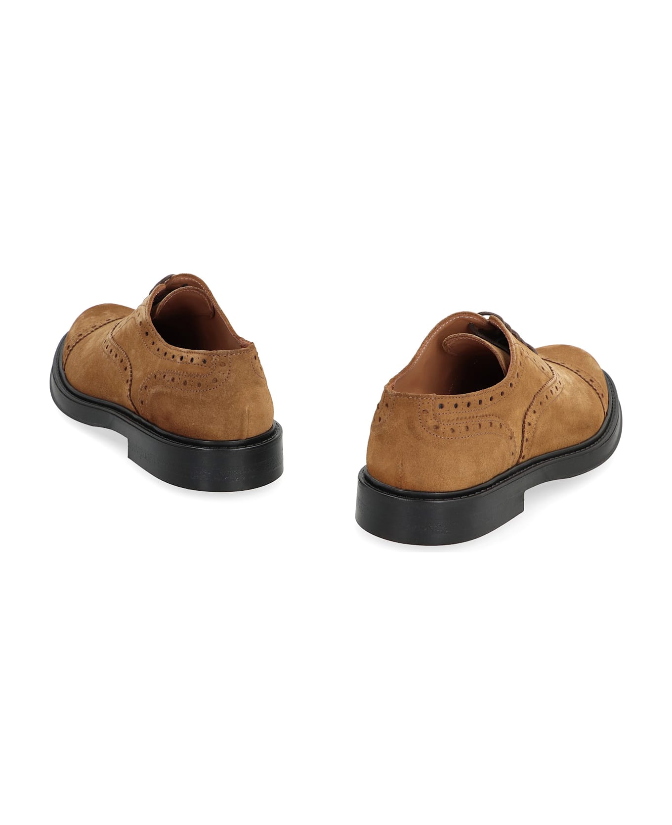 Bruno Magli Leather Lace-up Shoes - brown