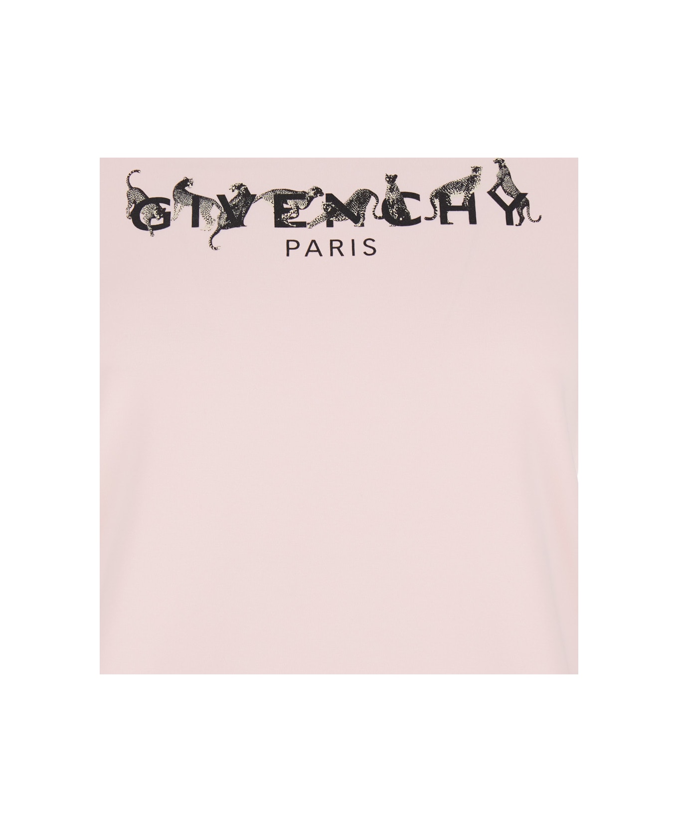 Givenchy Logo Print T-shirt - Pale Pink/white