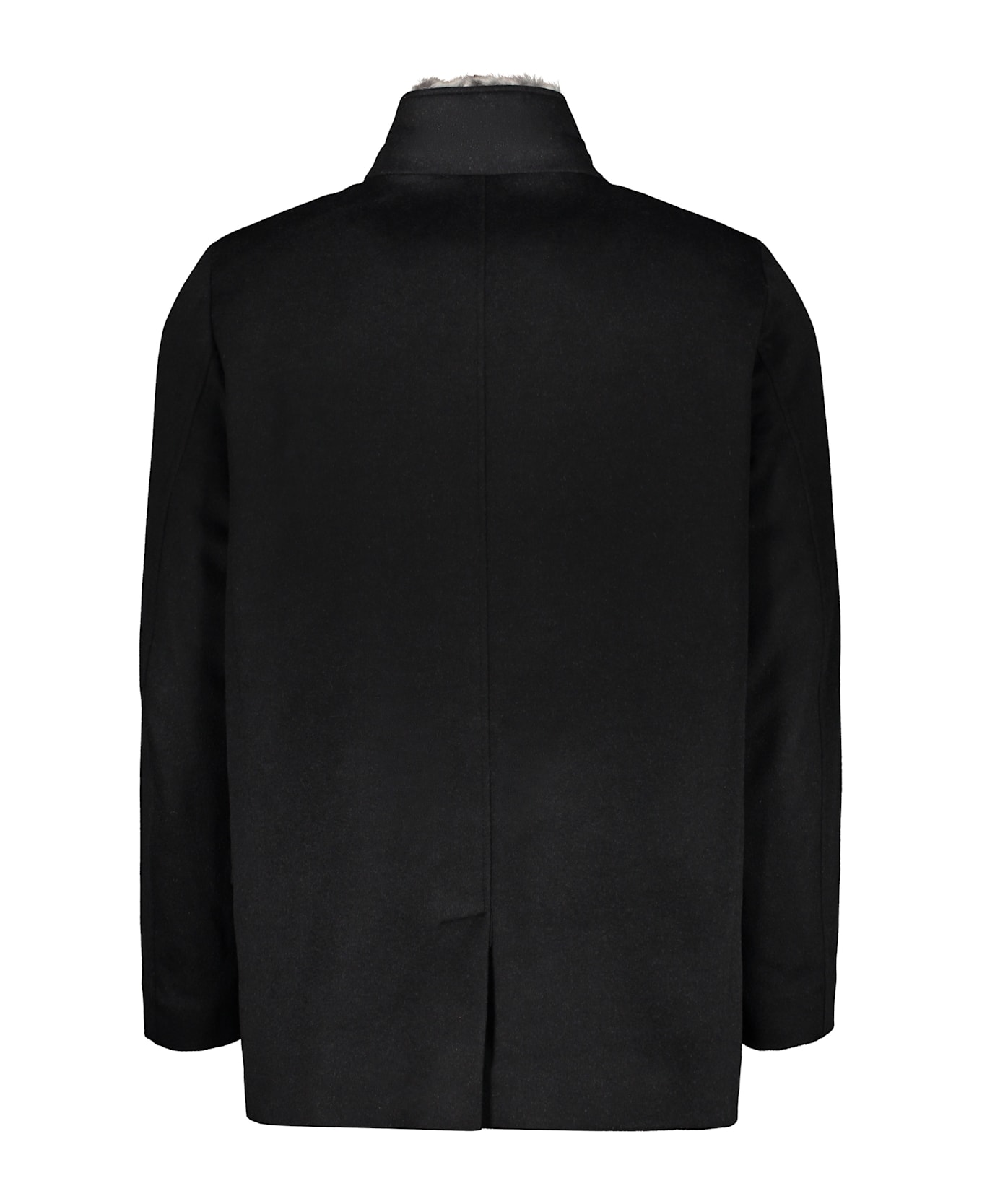 Paul&Shark Single-breasted Coat - black