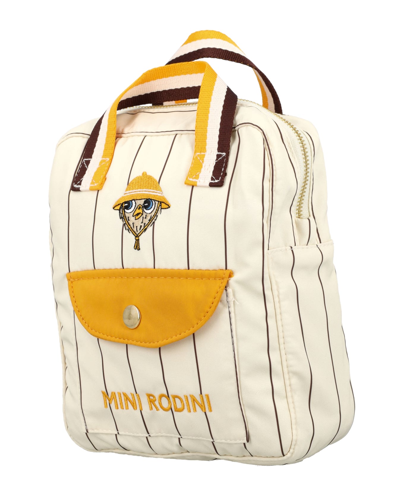 Mini Rodini Backpack Stripes - OFFWHITE アクセサリー＆ギフト