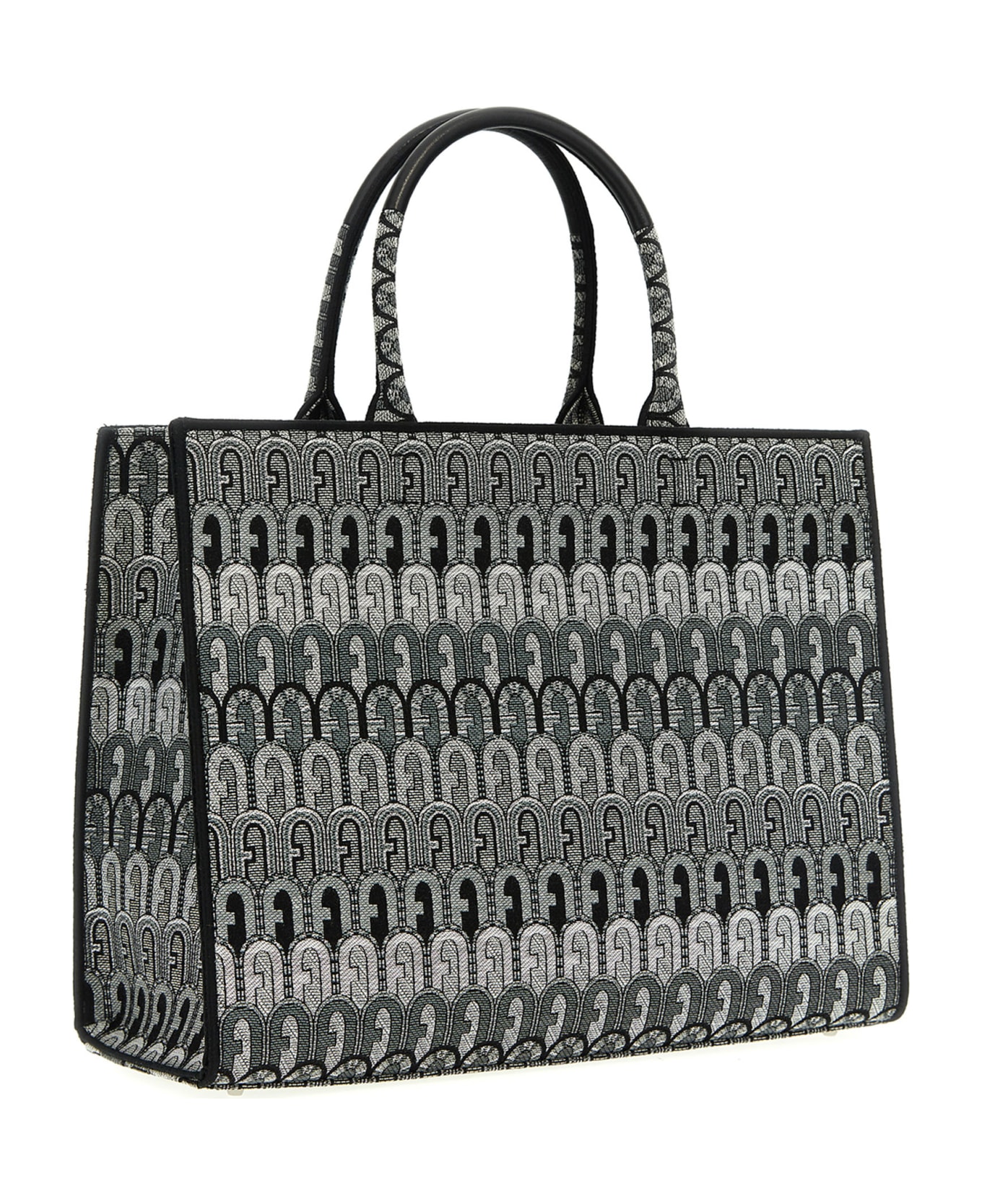 Furla 'opportunity L' Shopping Bag - Gray