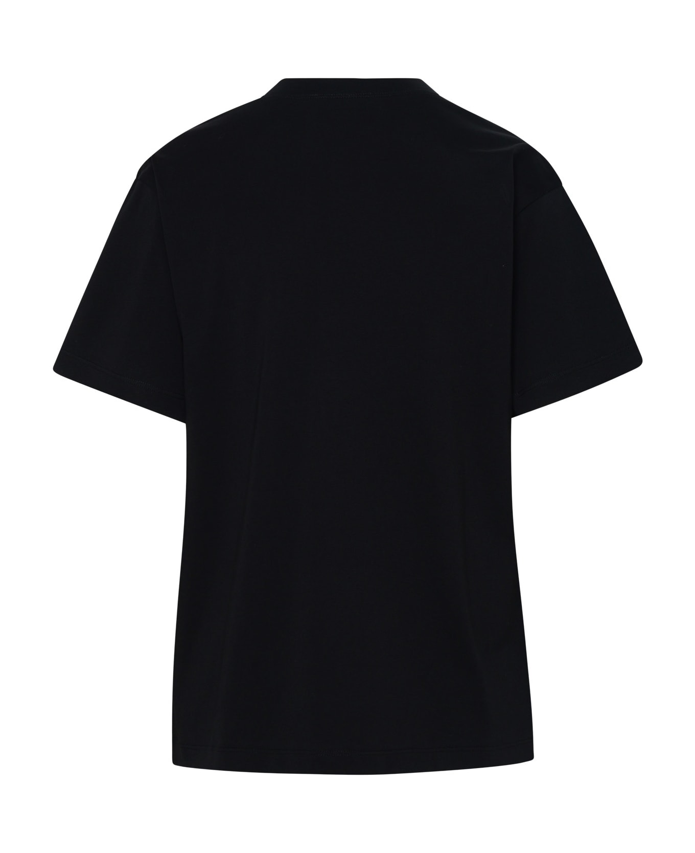 M05CH1N0 Jeans Black Cotton T-shirt - Black