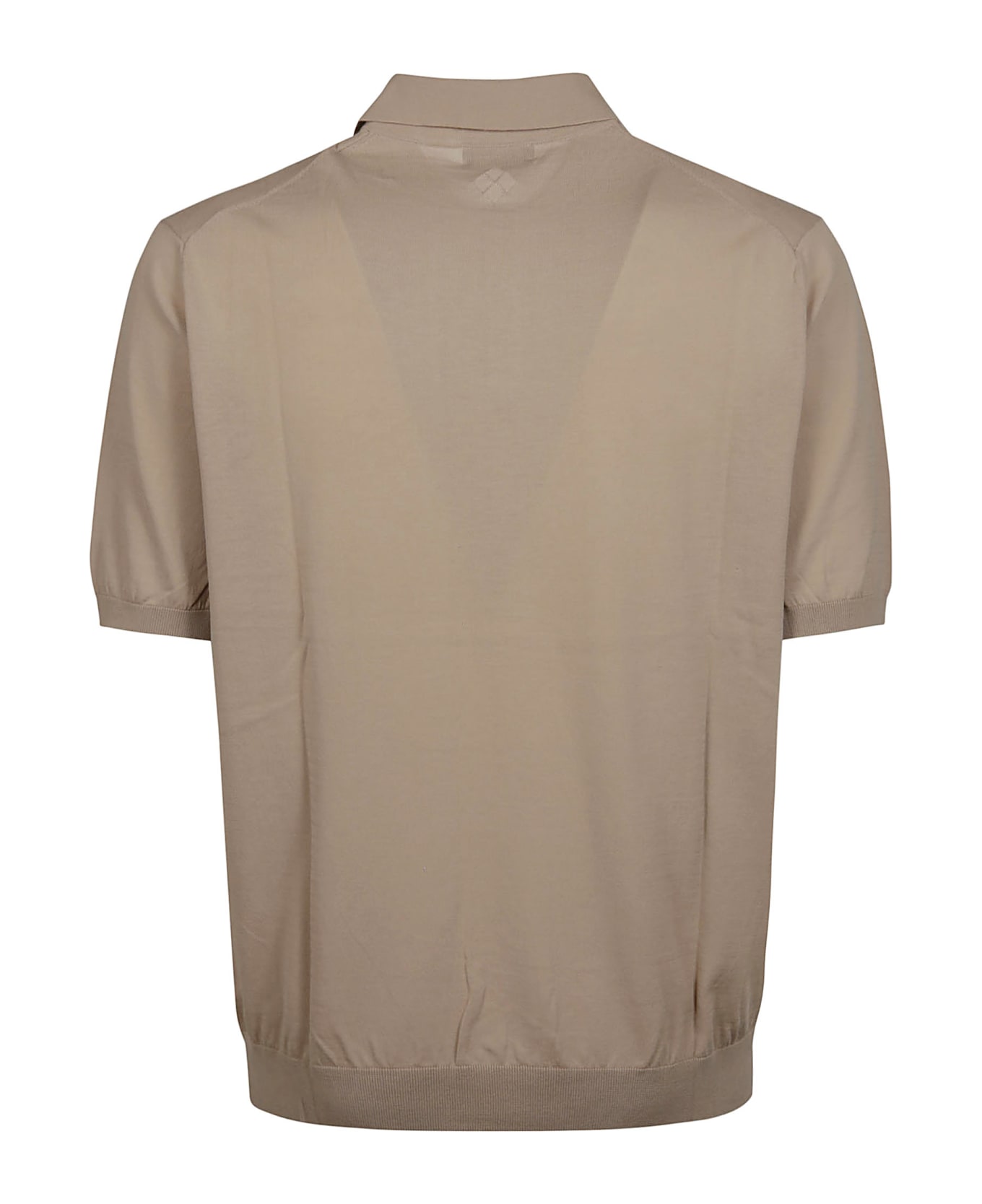 Ballantyne Short Sleeve Polo Shirt - Nocciola