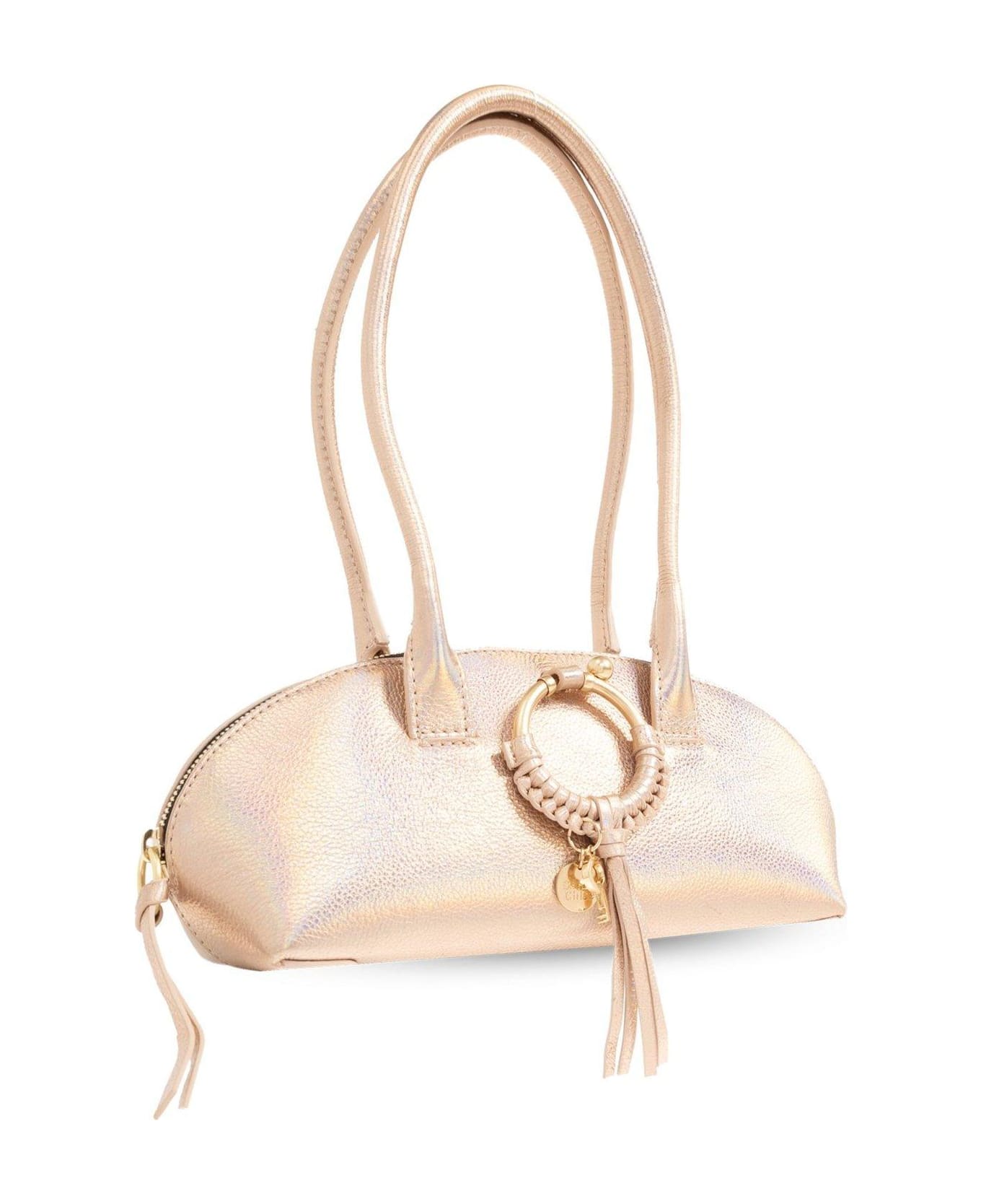 See by Chloé Joan Zip-up Tote Bag - Golden トートバッグ