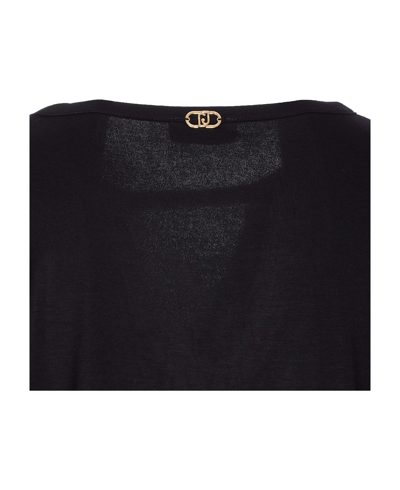 Liu-Jo Long Sleeves T-shirt - Black Tシャツ