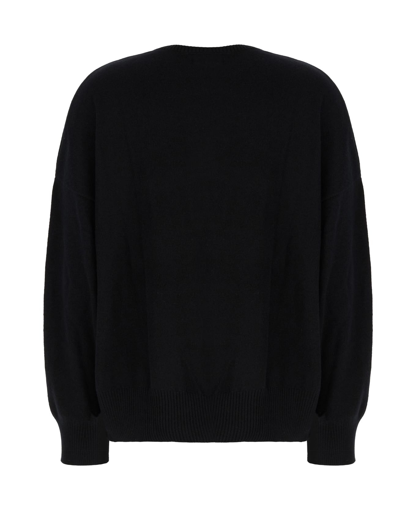 Loulou Studio Black Cashmere Anaa Sweater - BLACK