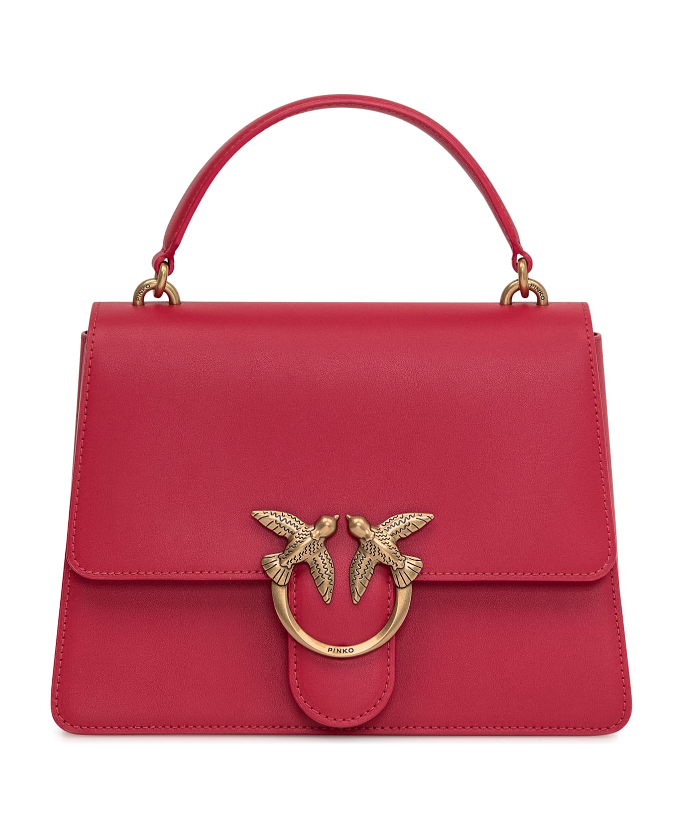 Pinko Love One Top Handle Bag - Red
