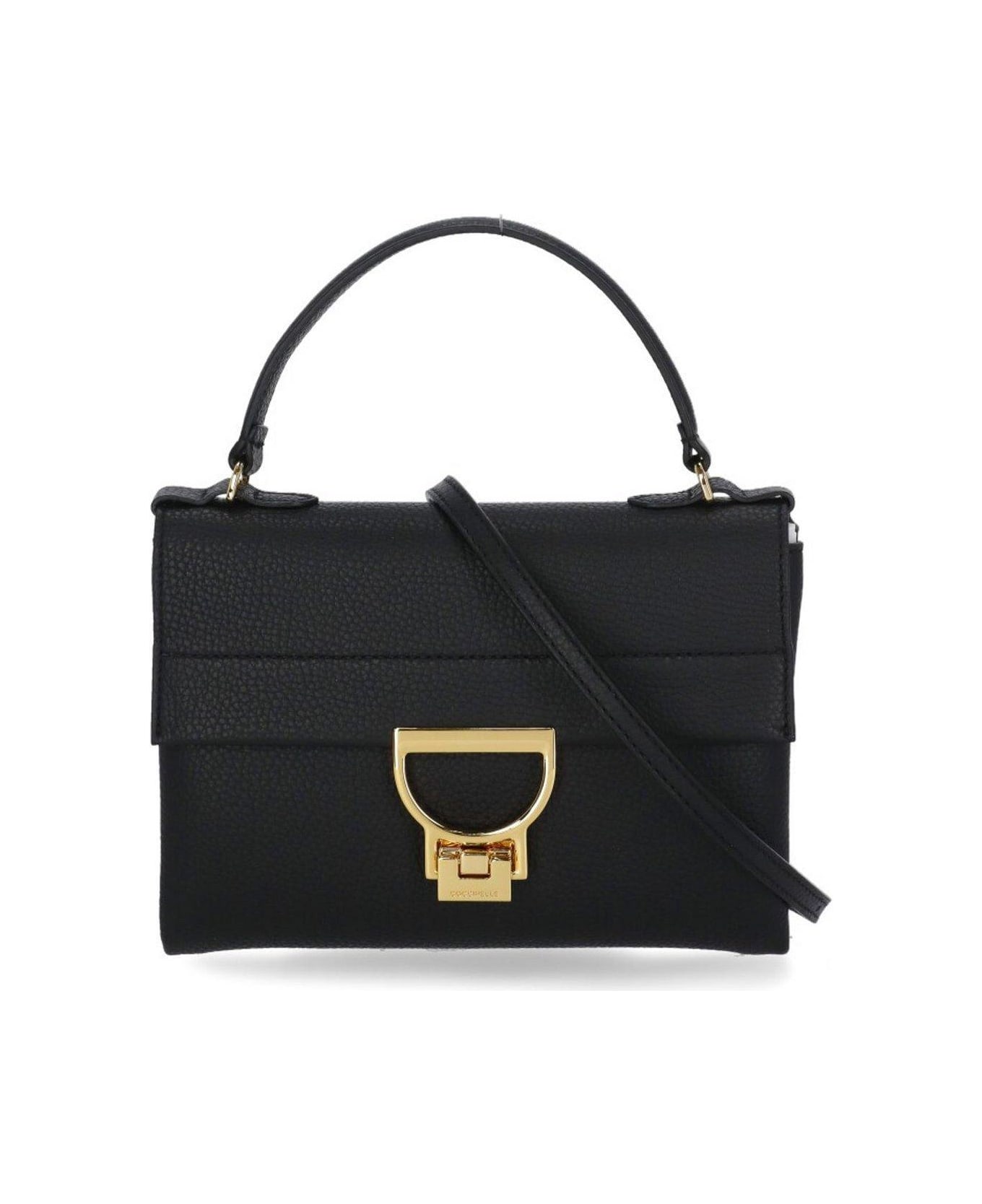 Coccinelle Mini Arlettis Top Handle Bag - Black