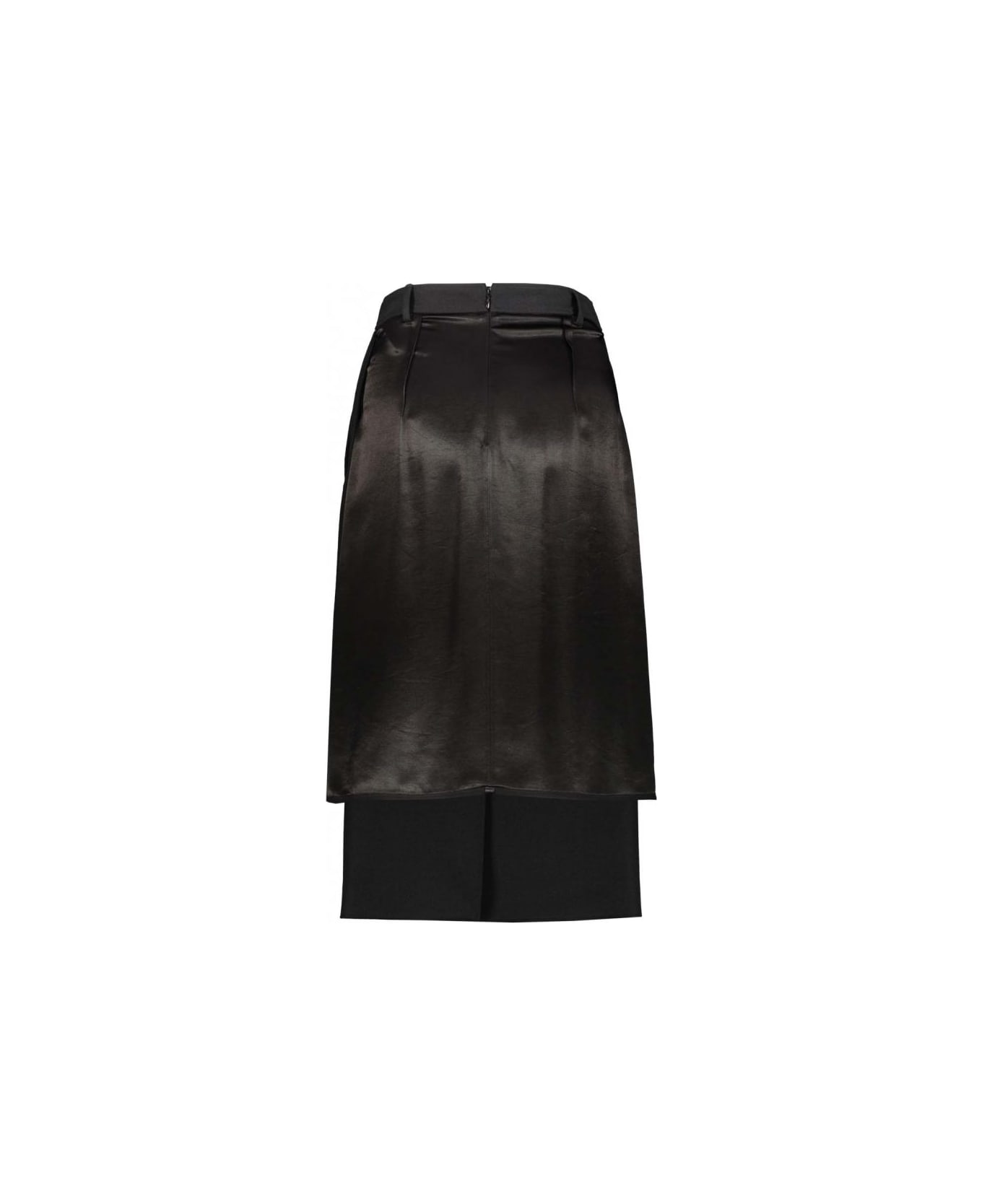 Balenciaga Flat Pencil Skirt With Front Panel
