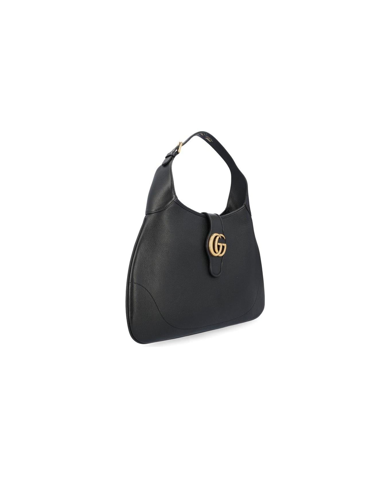 Gucci Aphrodite Medium Shoulder Bag - Black