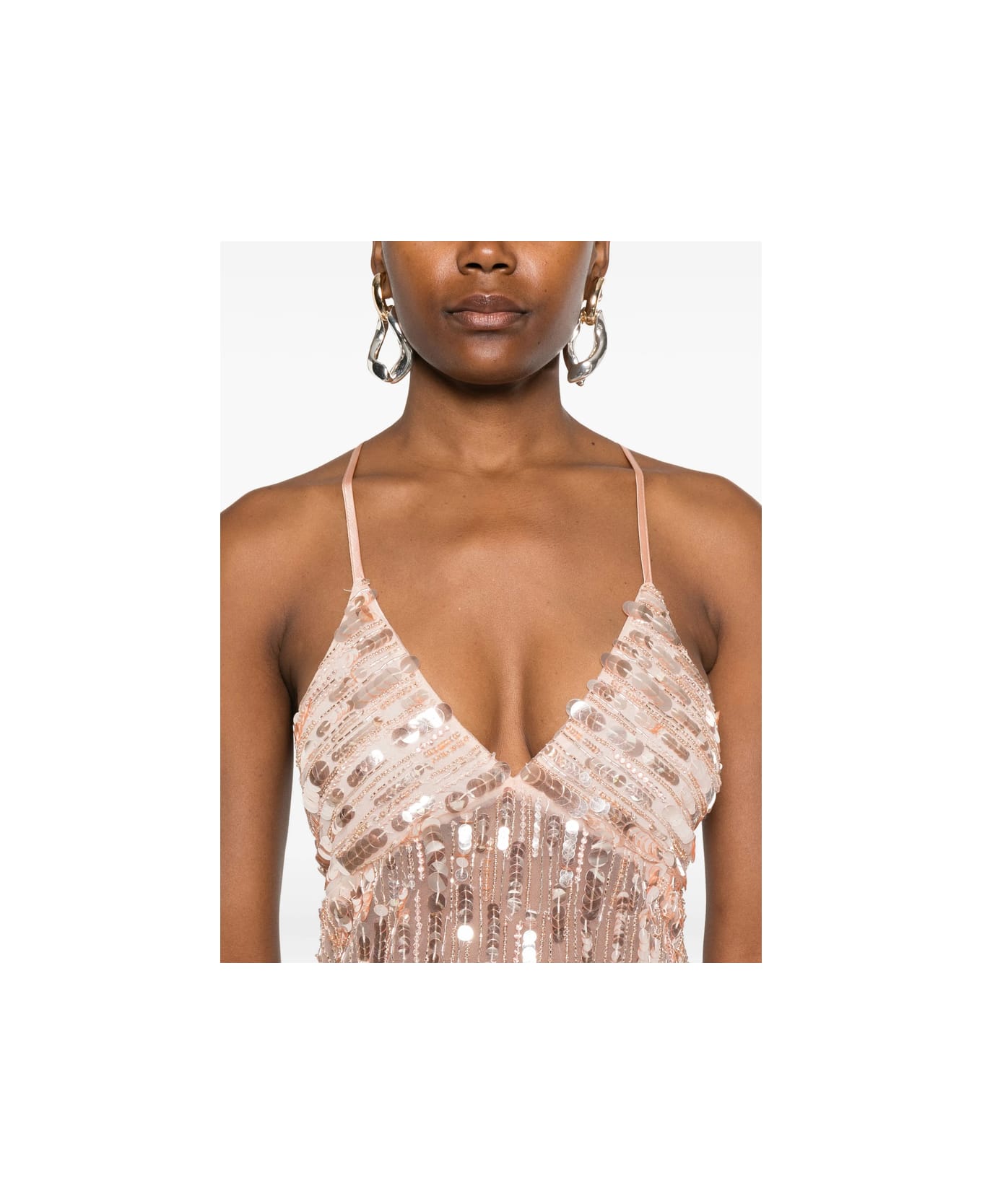 Elisabetta Franchi Dress - NEUTRALS