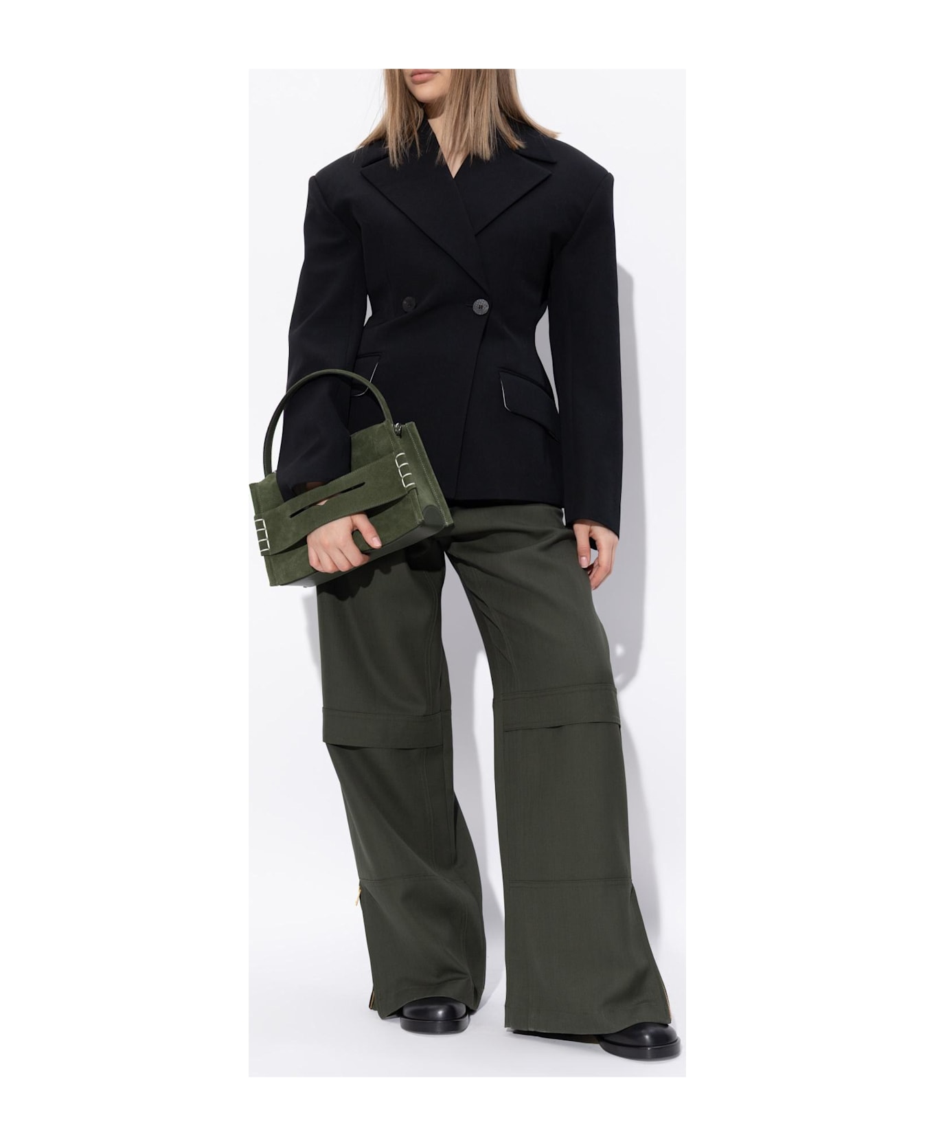 J.W. Anderson Jw Anderson Leather Ankle Boots - BLACK