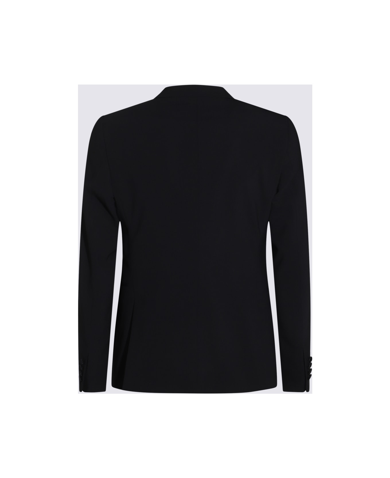 Emporio Armani Black Wool Suit
