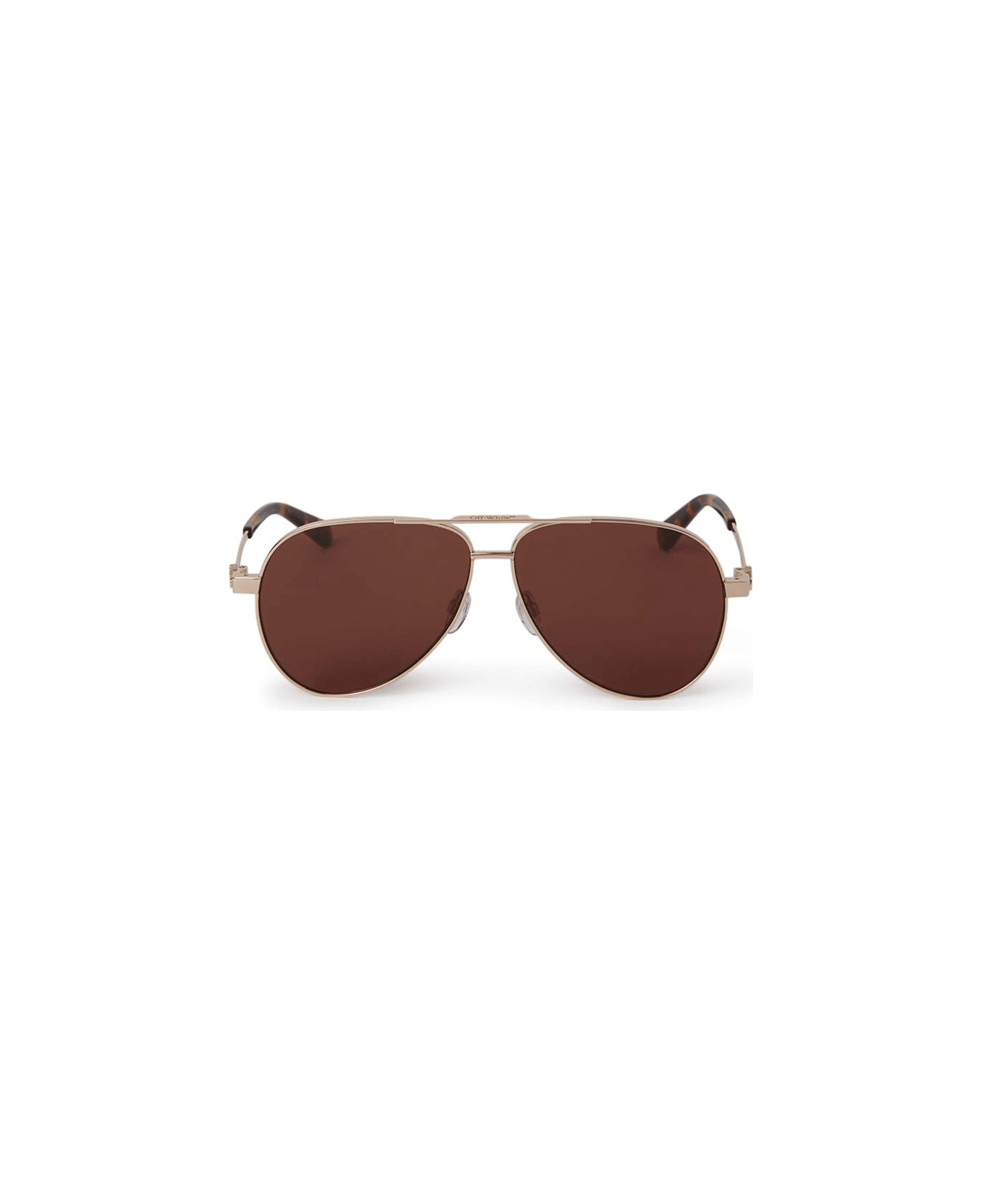 Off-White Sunglasses - Oro/Bronzo specchiato サングラス