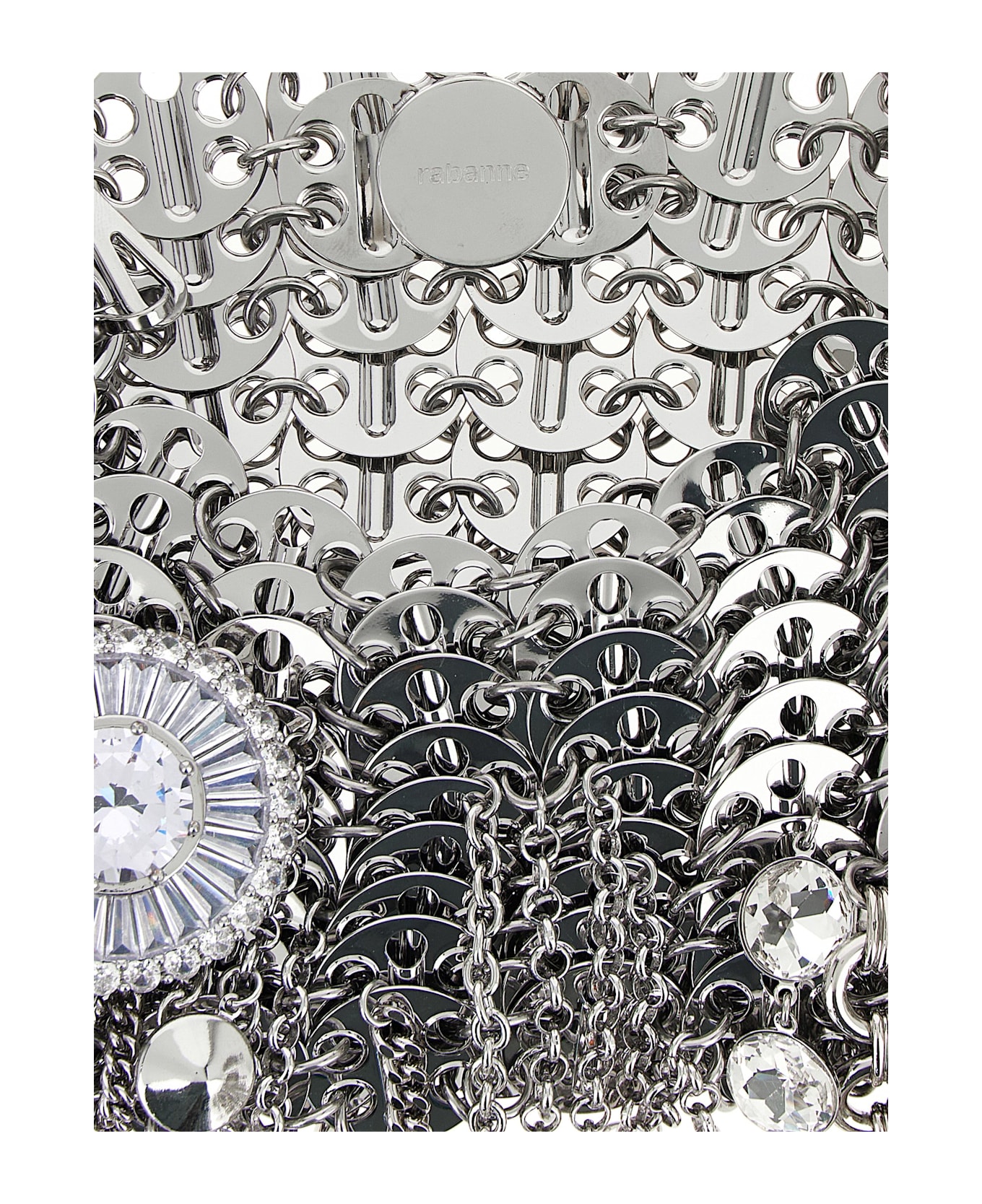 Paco Rabanne 
1969 Nano Judy Blane
 Shoulder Bag - Silver