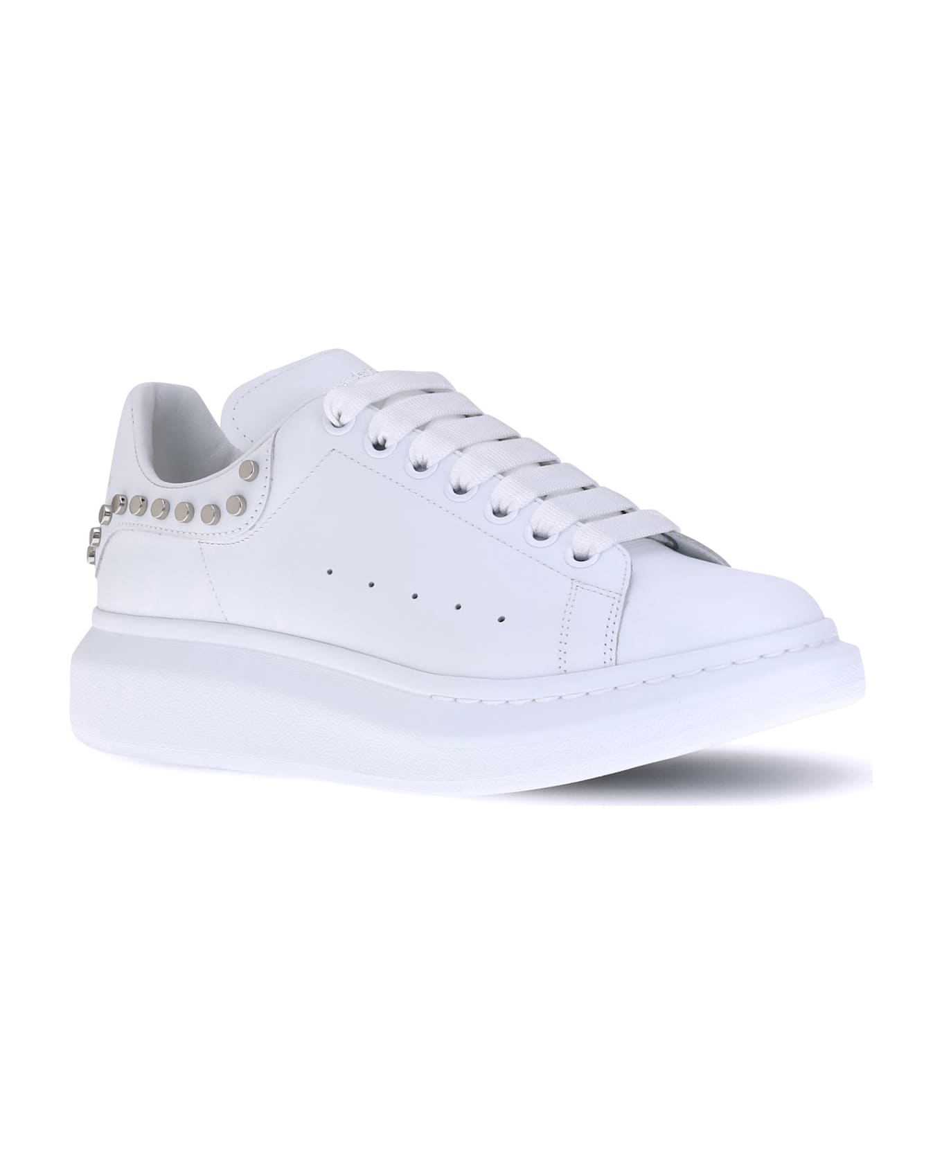 Alexander McQueen Stud Leather Sneakers