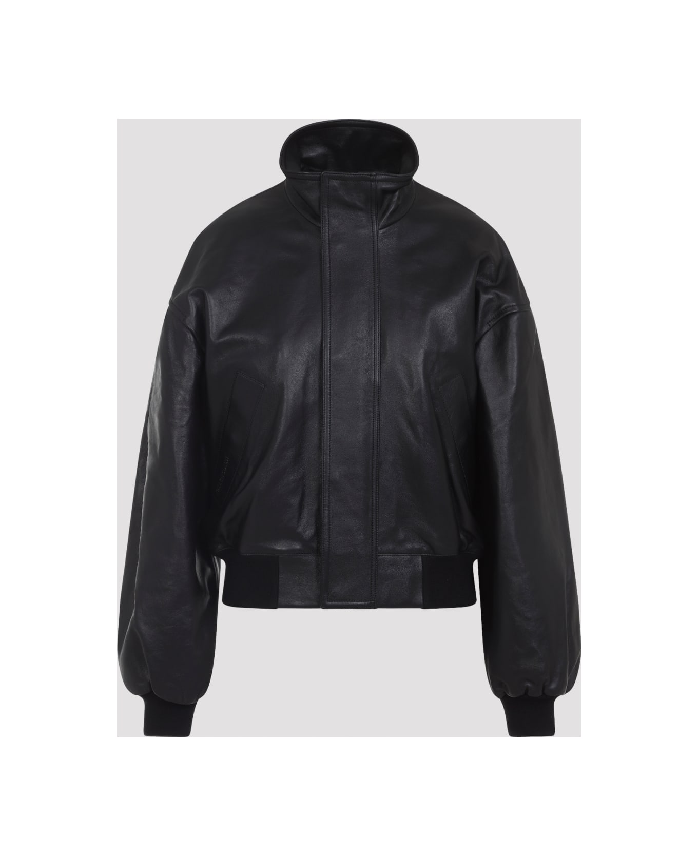 Balenciaga Leather Jacket - Black