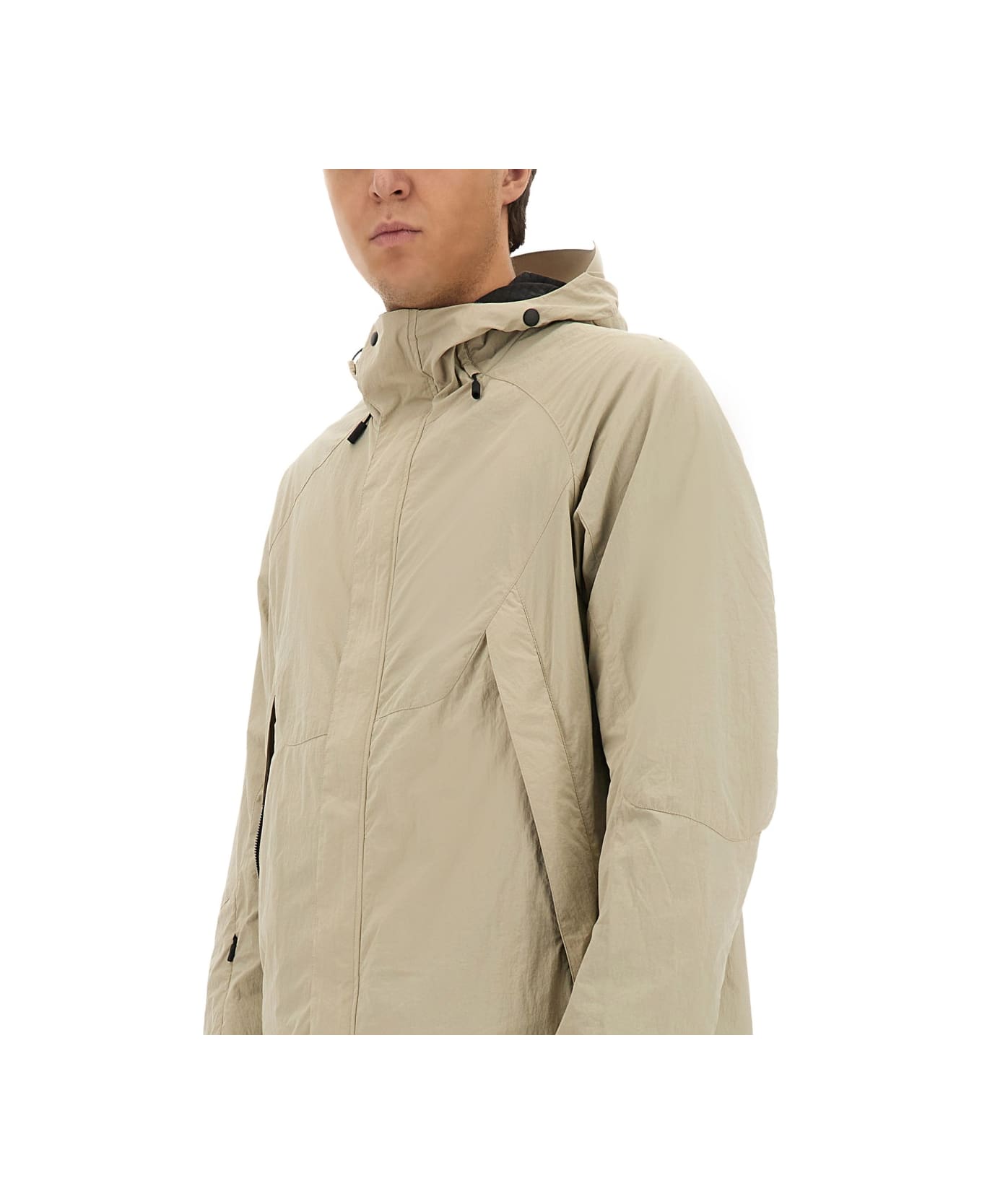 JG1 Nylon Parka. - WHITE
