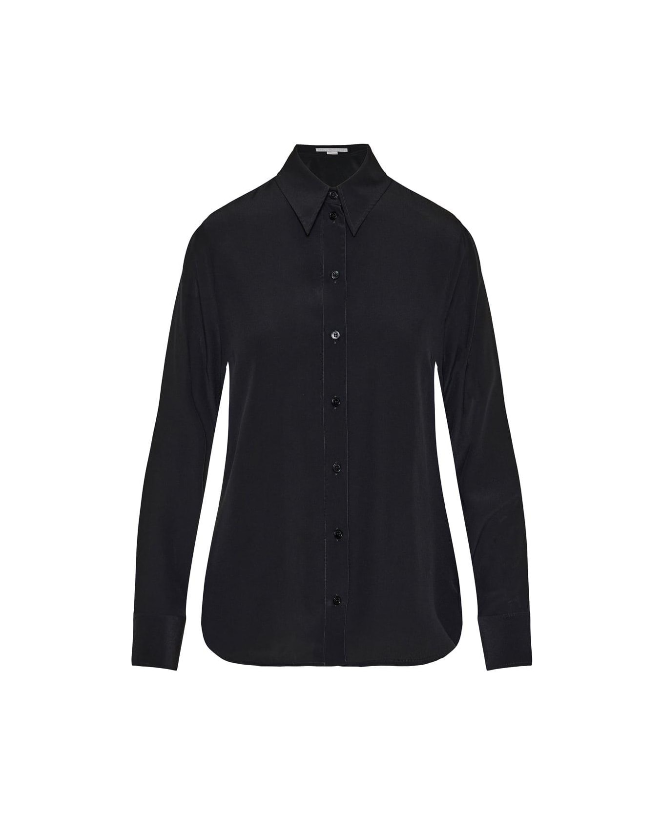 Stella McCartney Long-sleeved Button-up Shirt - BLACK