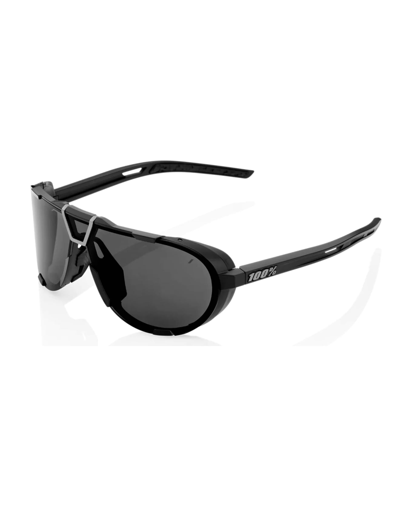 100% Westcraft - Matte Black / Smoke Lens Sunglasses - Black サングラス