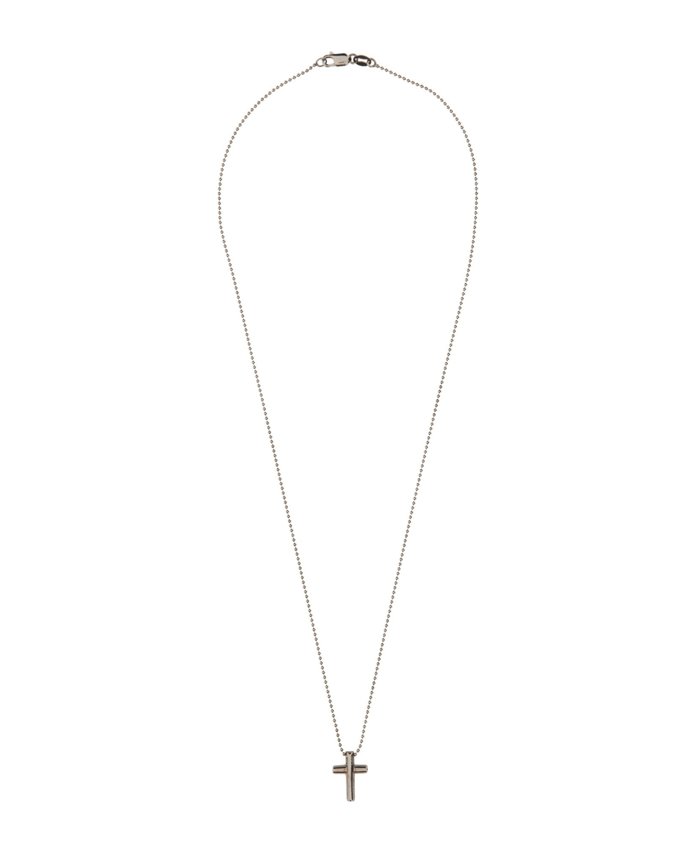Dsquared2 Cross Necklace - ANTRACITE