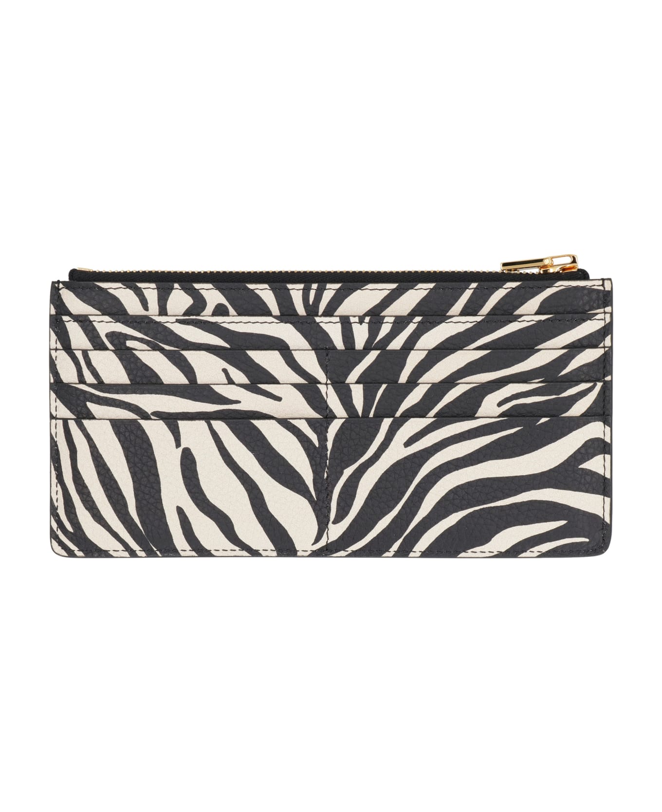 Tom Ford Printed Leather Card Holder - Animalier