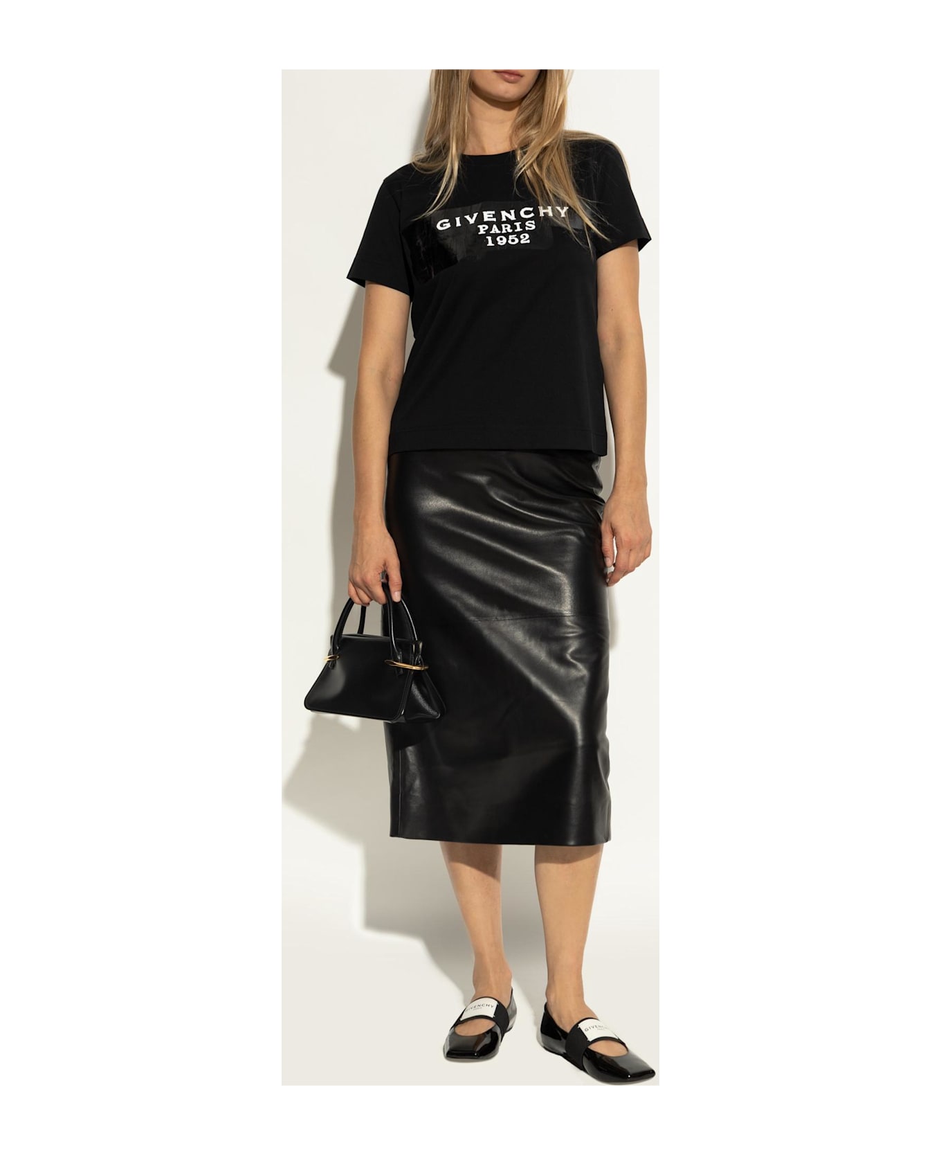 Givenchy Ballerinas `squared` - BLACK