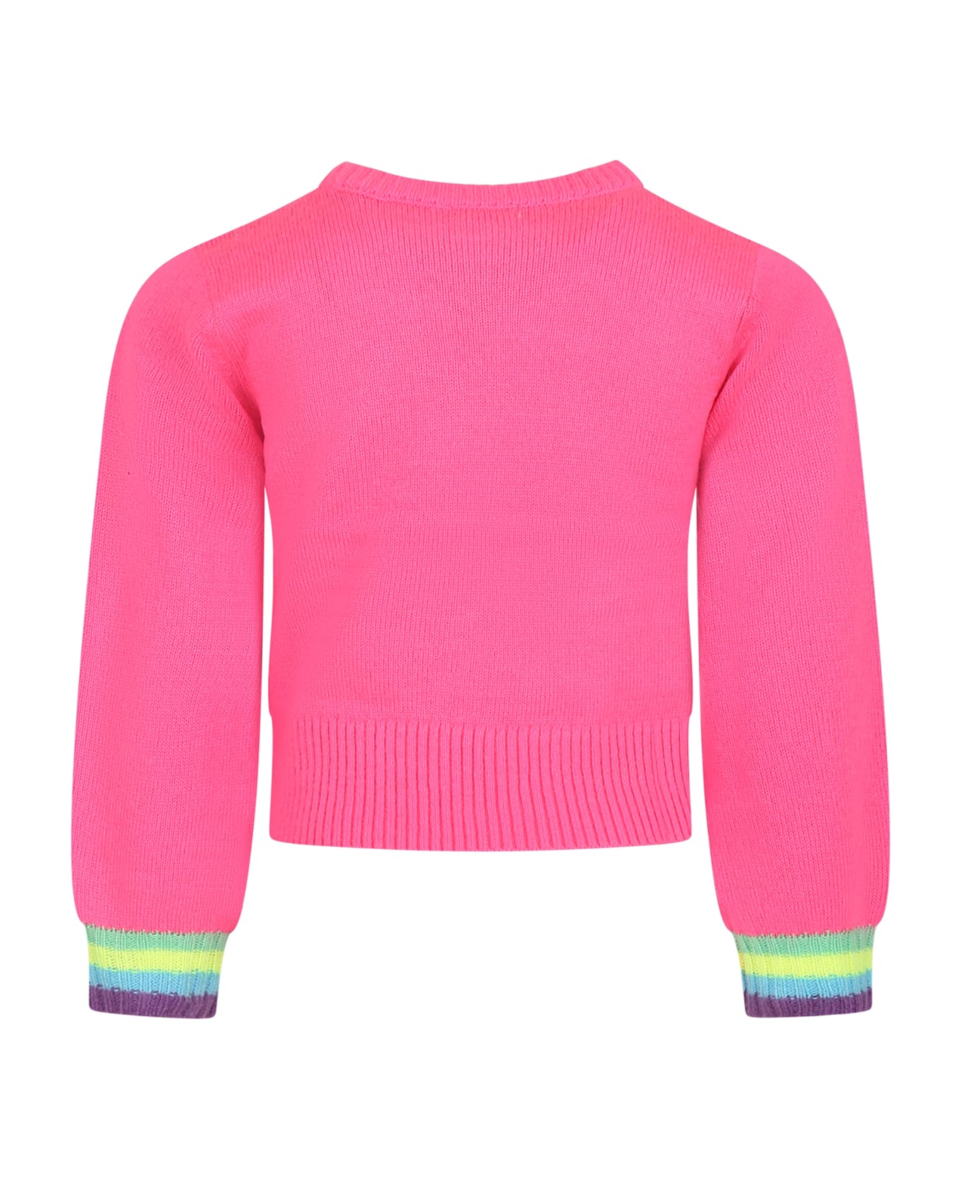 Billieblush Fuchsia Sweater For Girl - Fuchsia