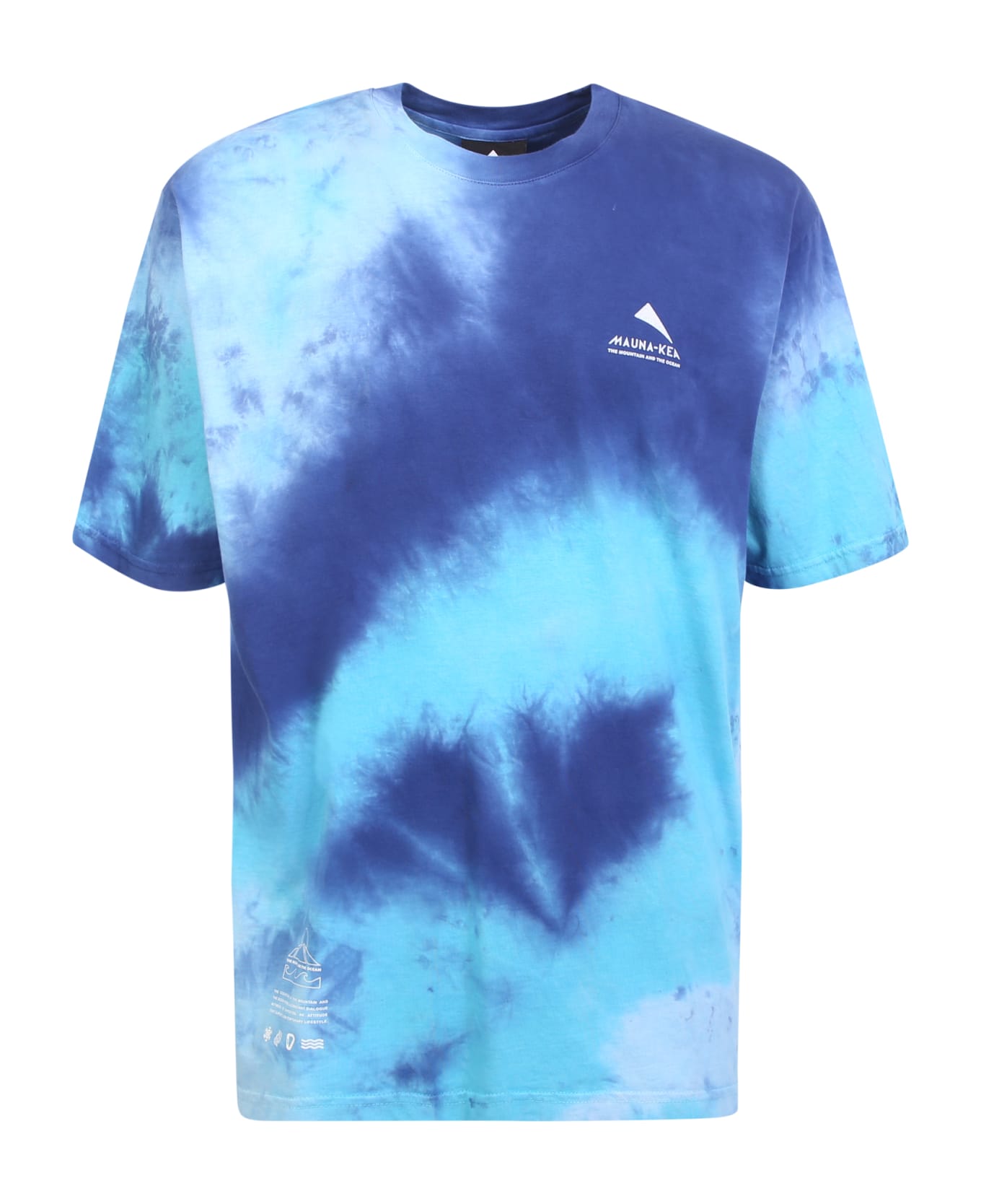 Mauna Kea Blue Tie Dye T-shirt - Multi
