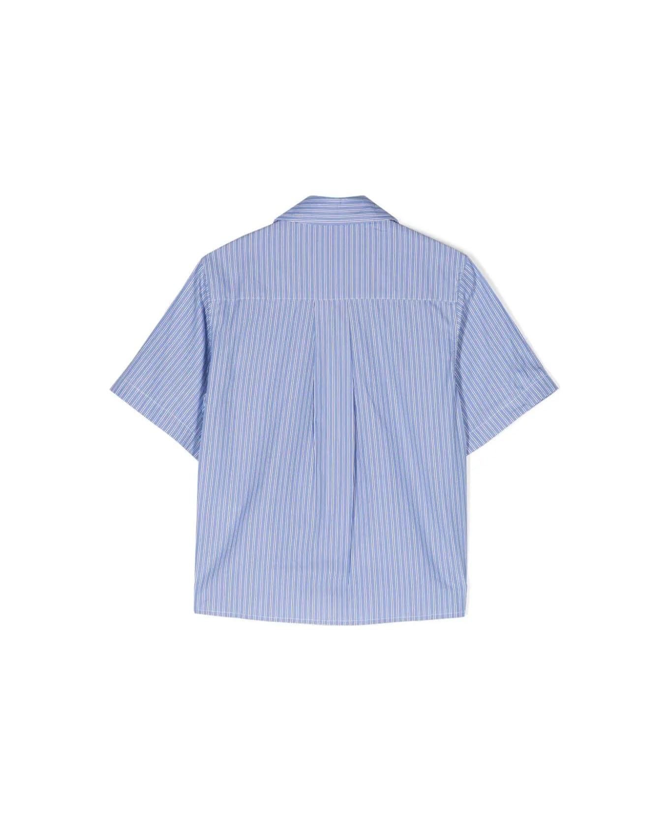 Dsquared2 Camicia Con Stampa - Light blue
