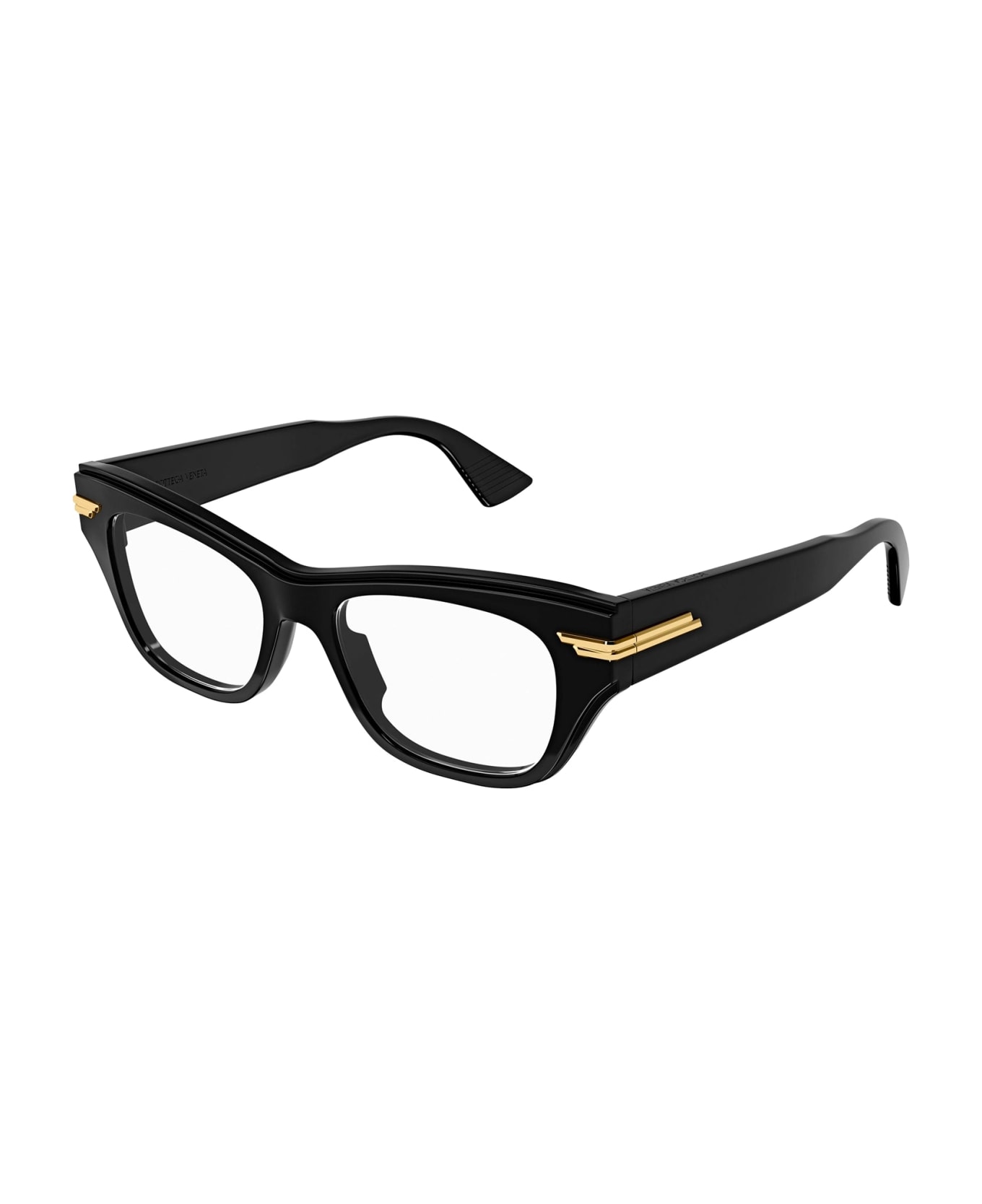 Bottega Veneta Eyewear Bv1152o-001 - Black Glasses