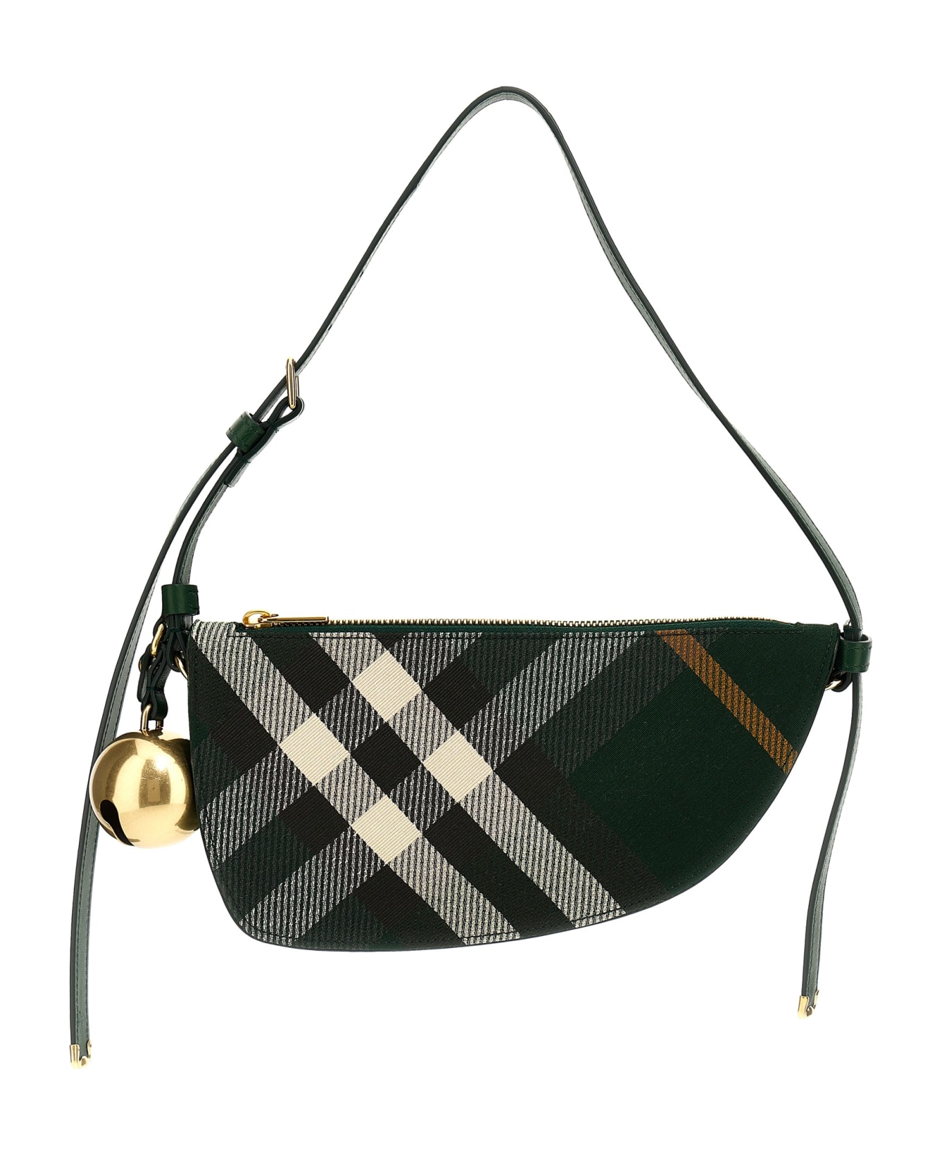 Burberry 'shield' Shoulder Bag - Green