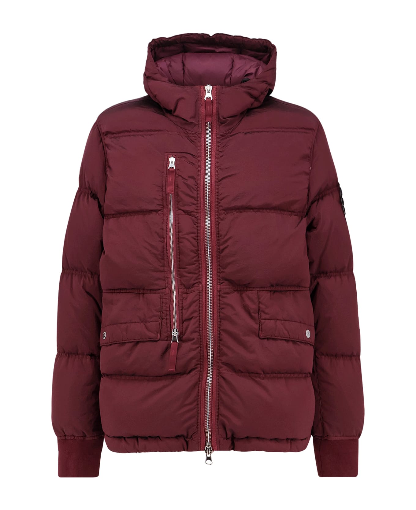 Stone Island Nylon Down Jacket - Purple