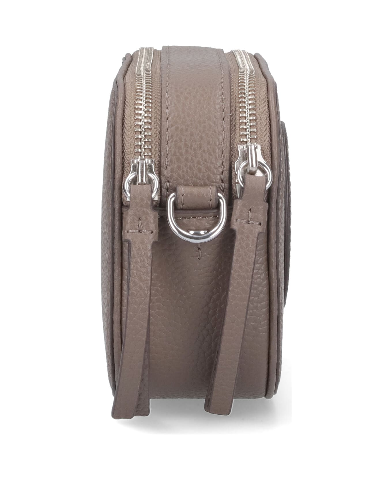 Tory Burch 
miller
 Mini Shoulder Bag In Brown Leather - Brown