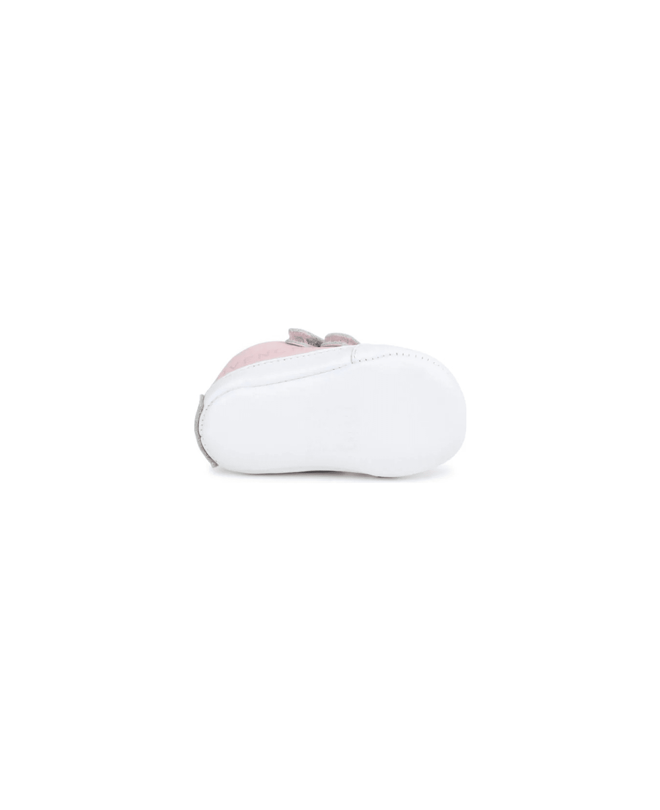 Givenchy Pink And White Sneakers With Logo - Pink