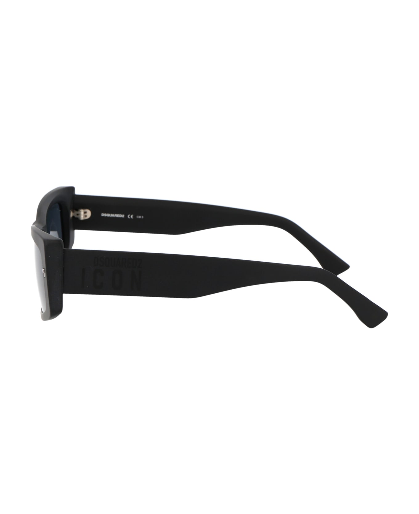 Dsquared2 Eyewear Icon 0007/s Sunglasses - 003IR MATTE BLACK