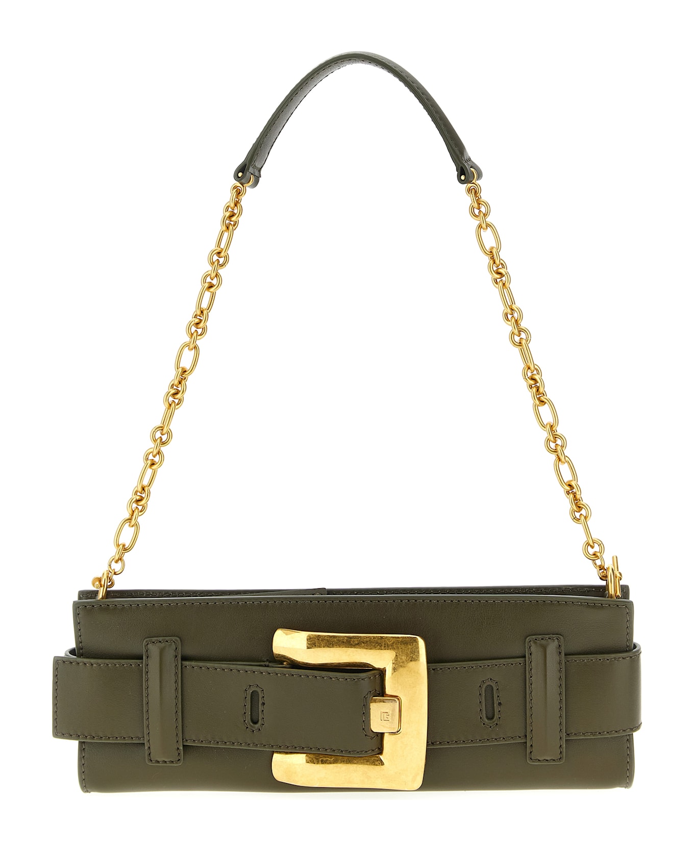 Balmain 'anthem' Clutch - Green