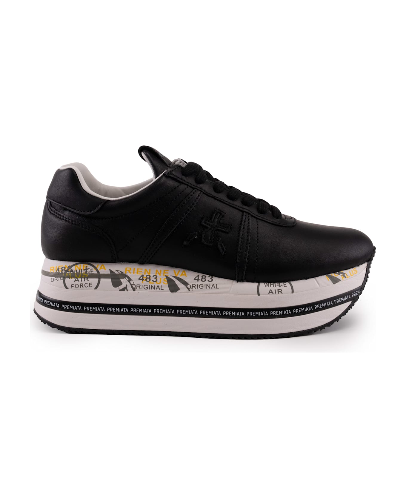 Premiata Beth 3873 Sneakers - Black