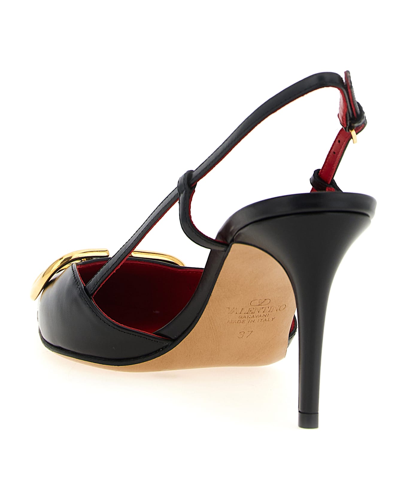 Valentino Garavani 'vlogo Signature' Slingback - Black  