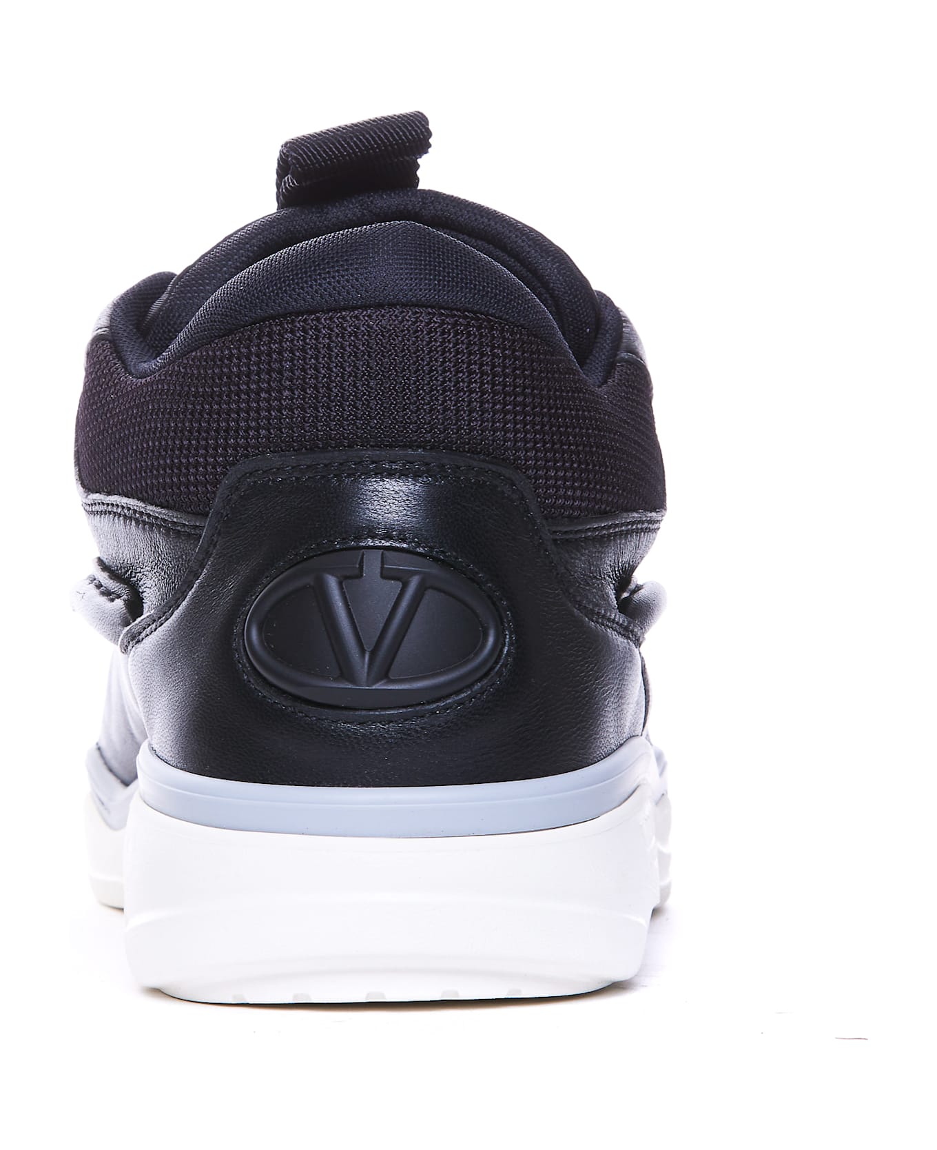 Valentino Garavani Runboot Mid-top Sneakers - Black