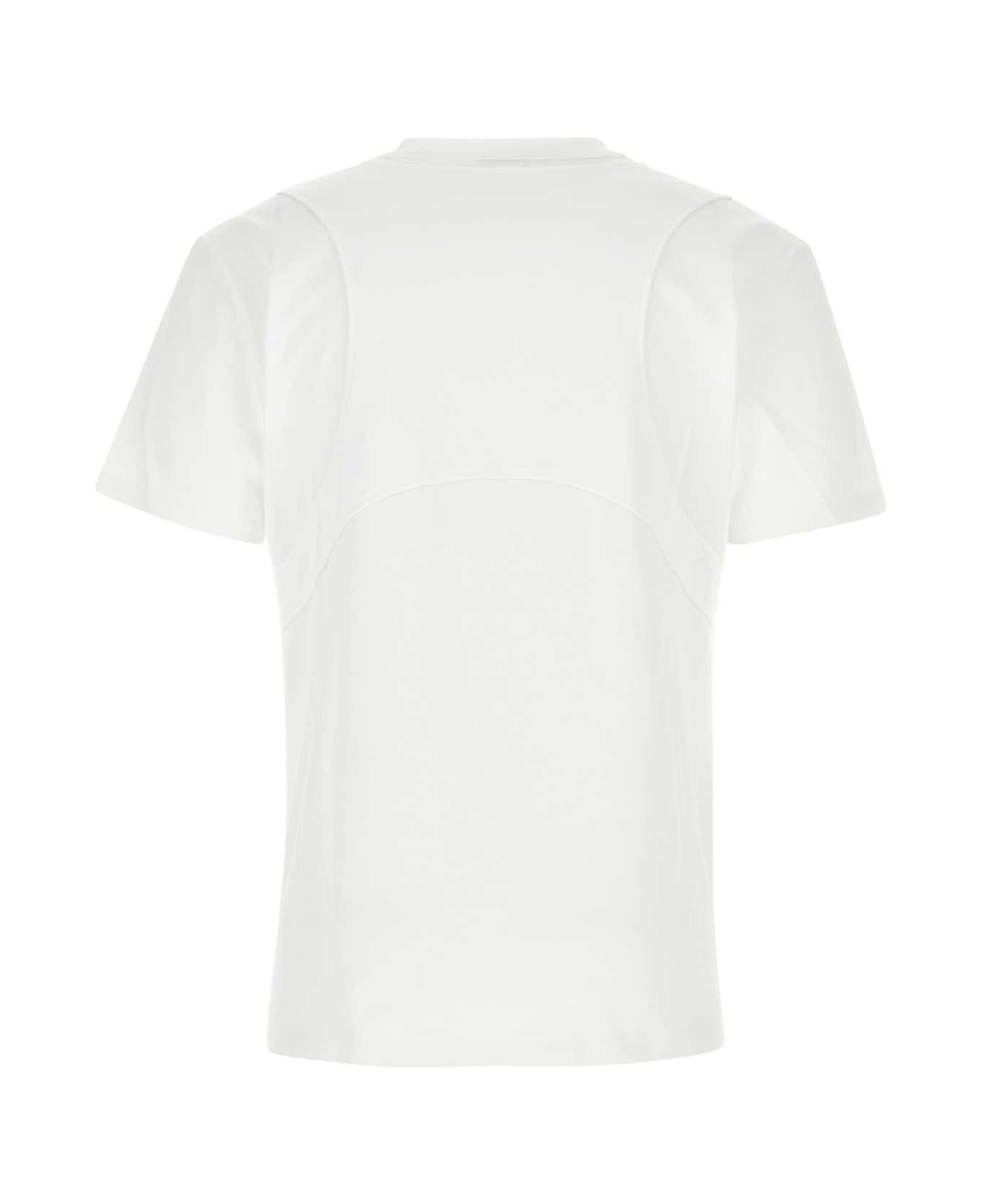 Alexander McQueen White Cotton T-shirt - 9000 シャツ