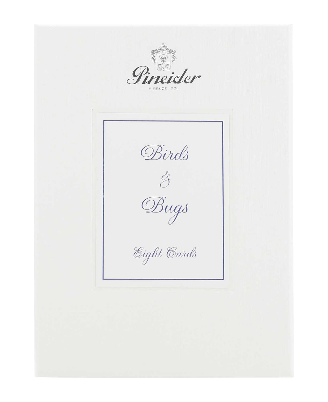 Pineider Bird And Bugs Box - WHITE