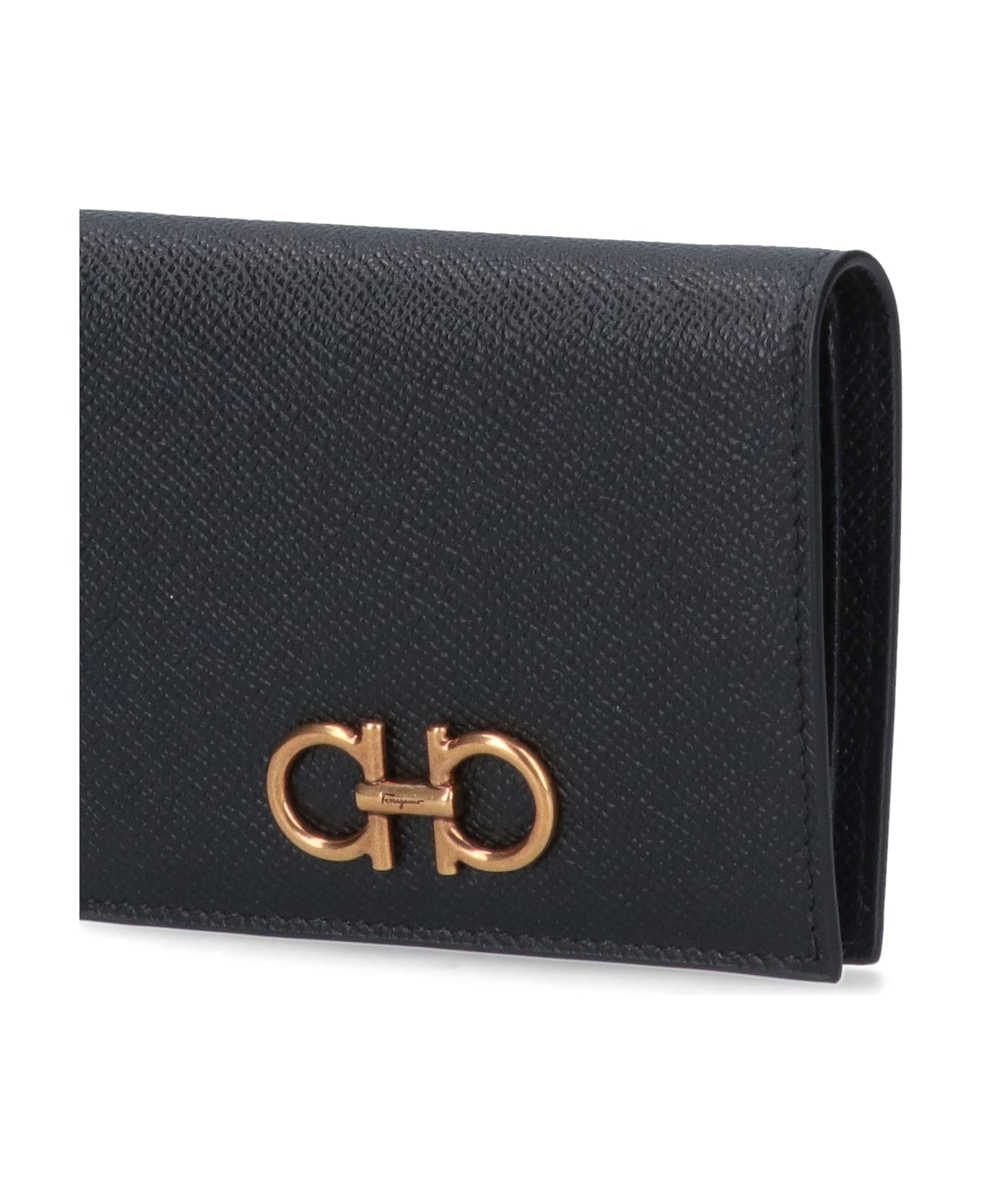 Ferragamo 
gancini
 Wallet - Black