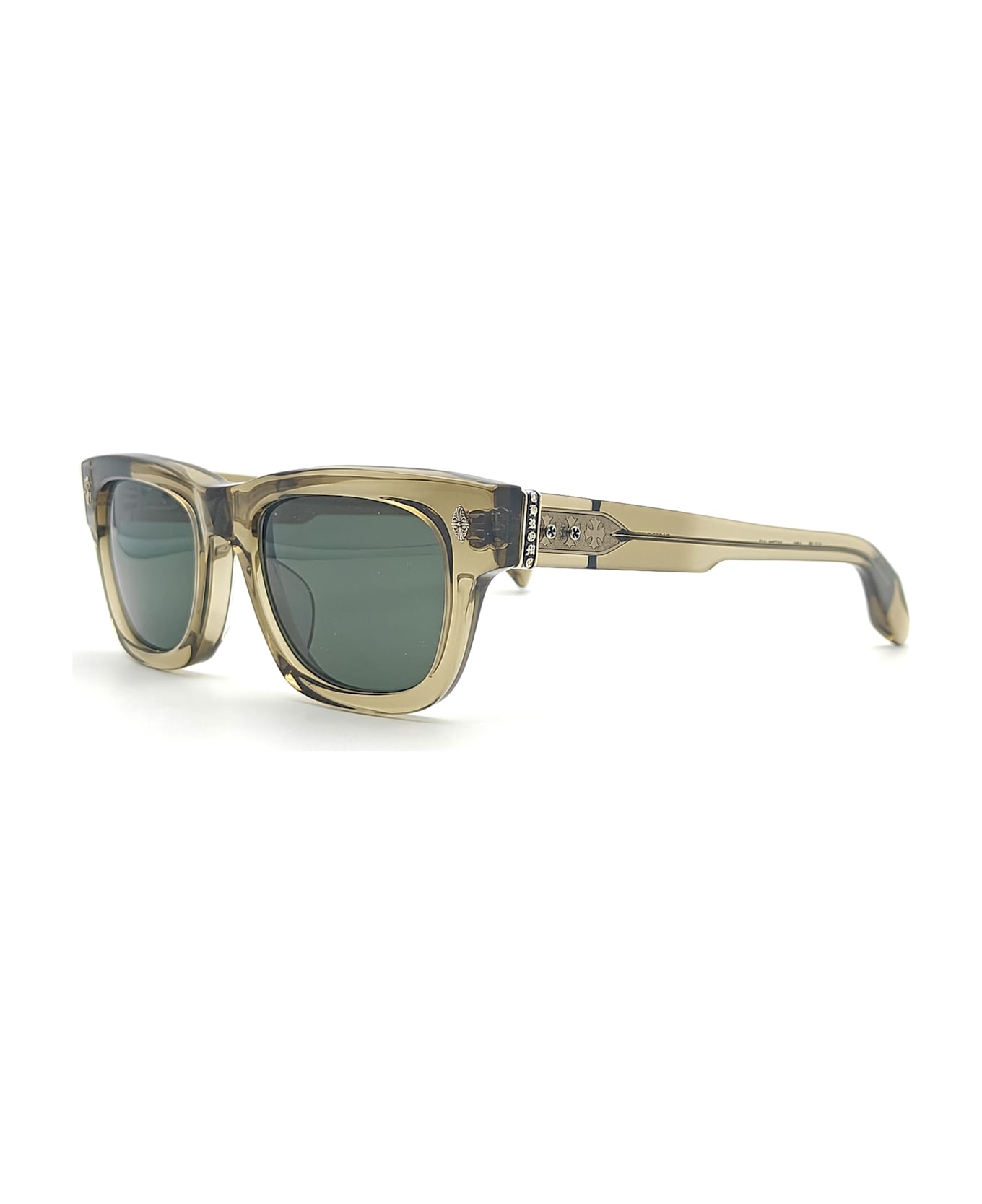 Chrome Hearts Dick Fitzener - Army Sunglasses - army green