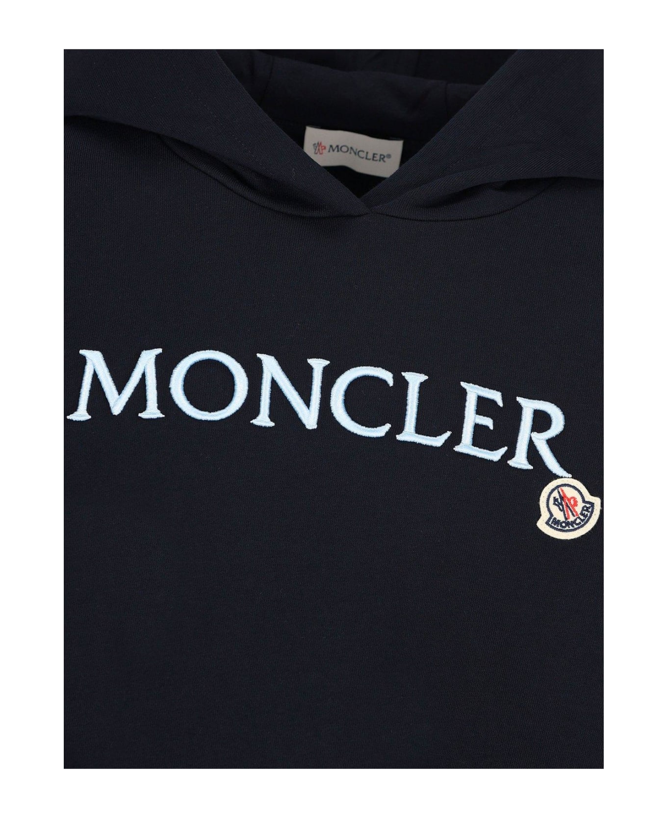 Moncler Logo Embroidered Hoodie