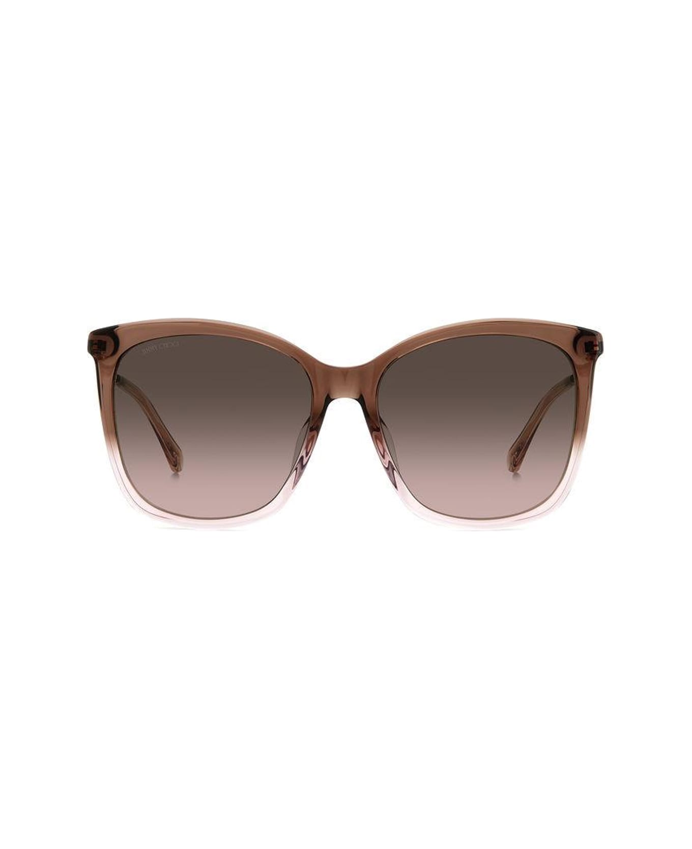 Jimmy Choo Eyewear Jc Nerea/g/s 08m/ha Brown Nude Sunglasses FORD - Rosa