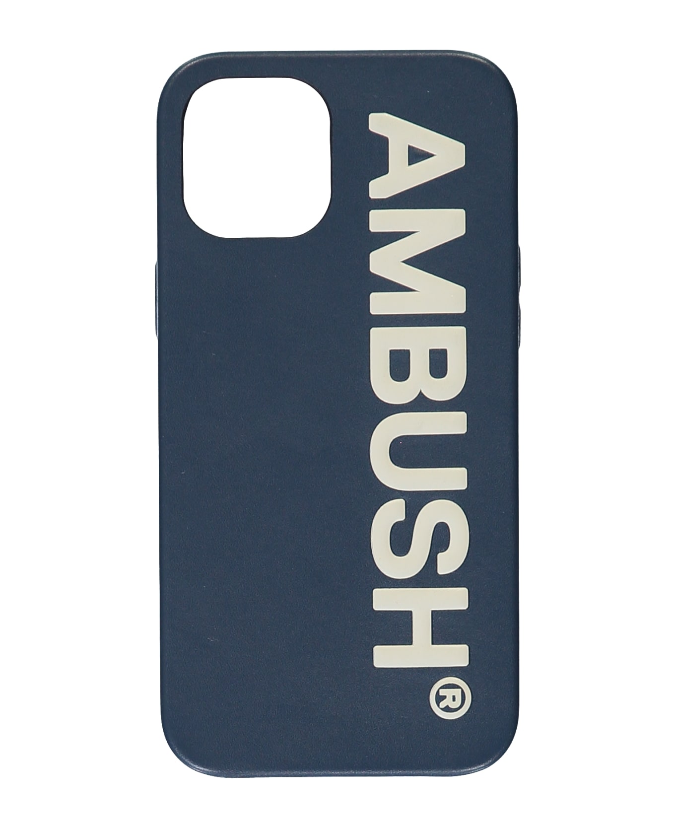 AMBUSH Logo Detail Iphone 12 Promax Case - blue